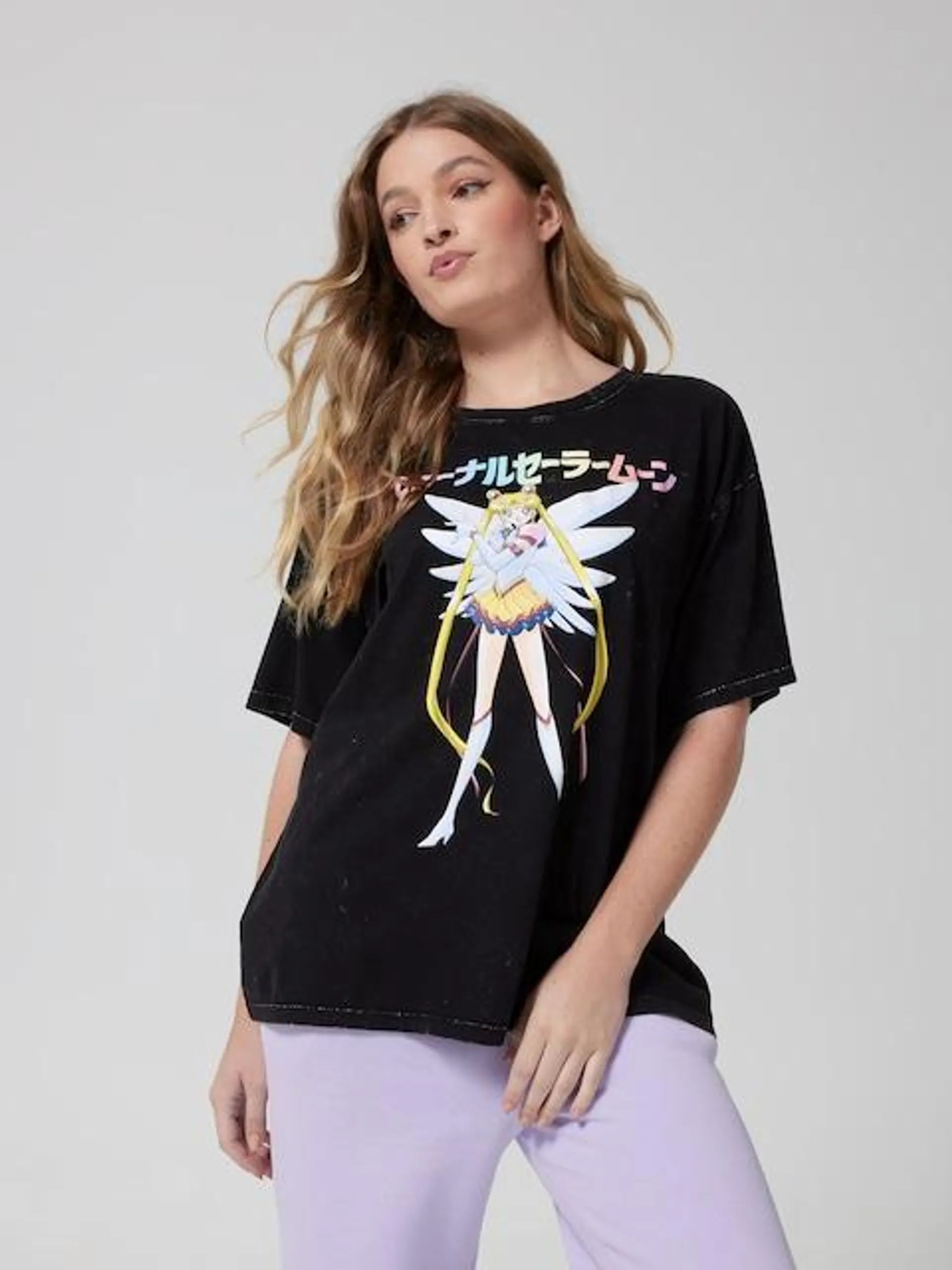 Sailor Moon Character Oversized Tee