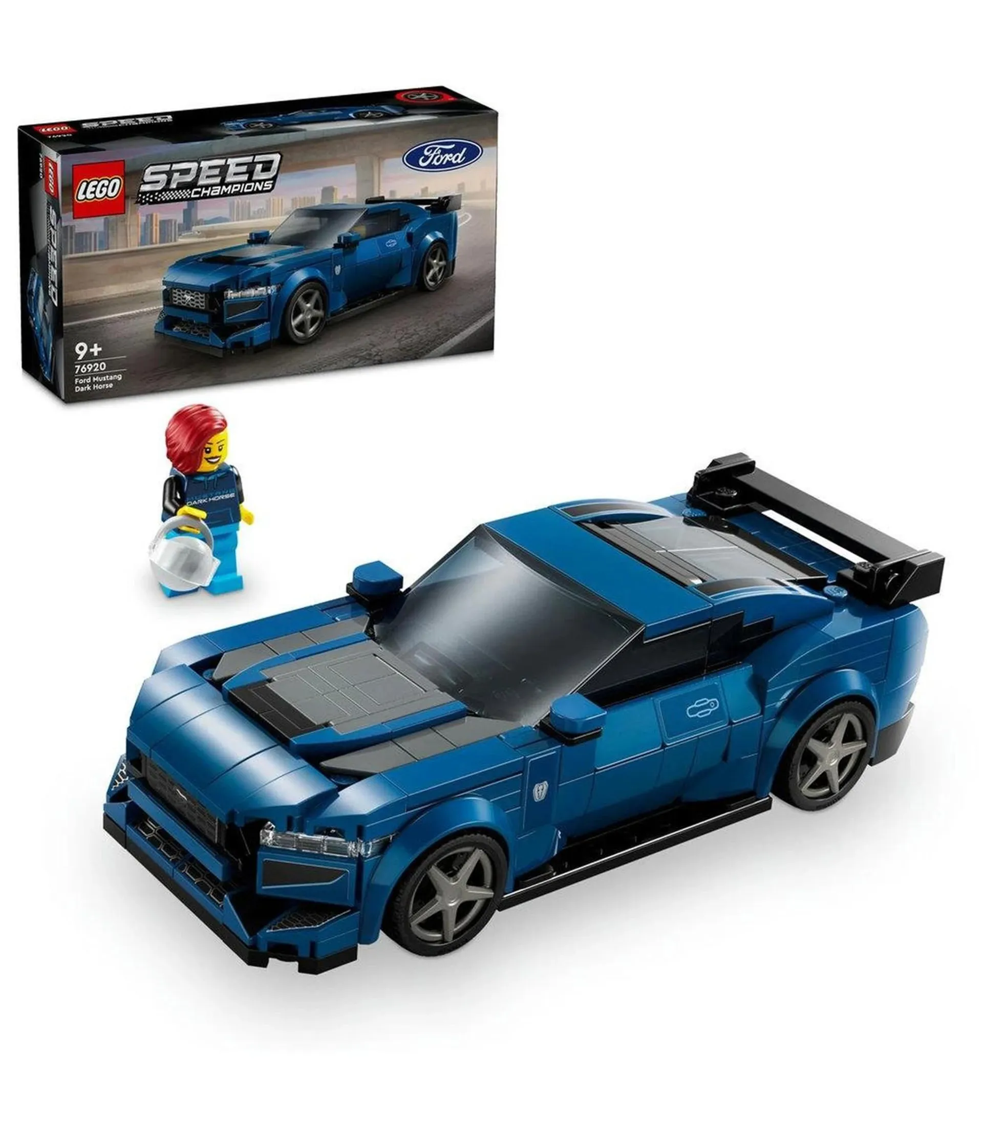 LEGO® Speed Champions Ford Mustang Dark Horse Sports Car 76920