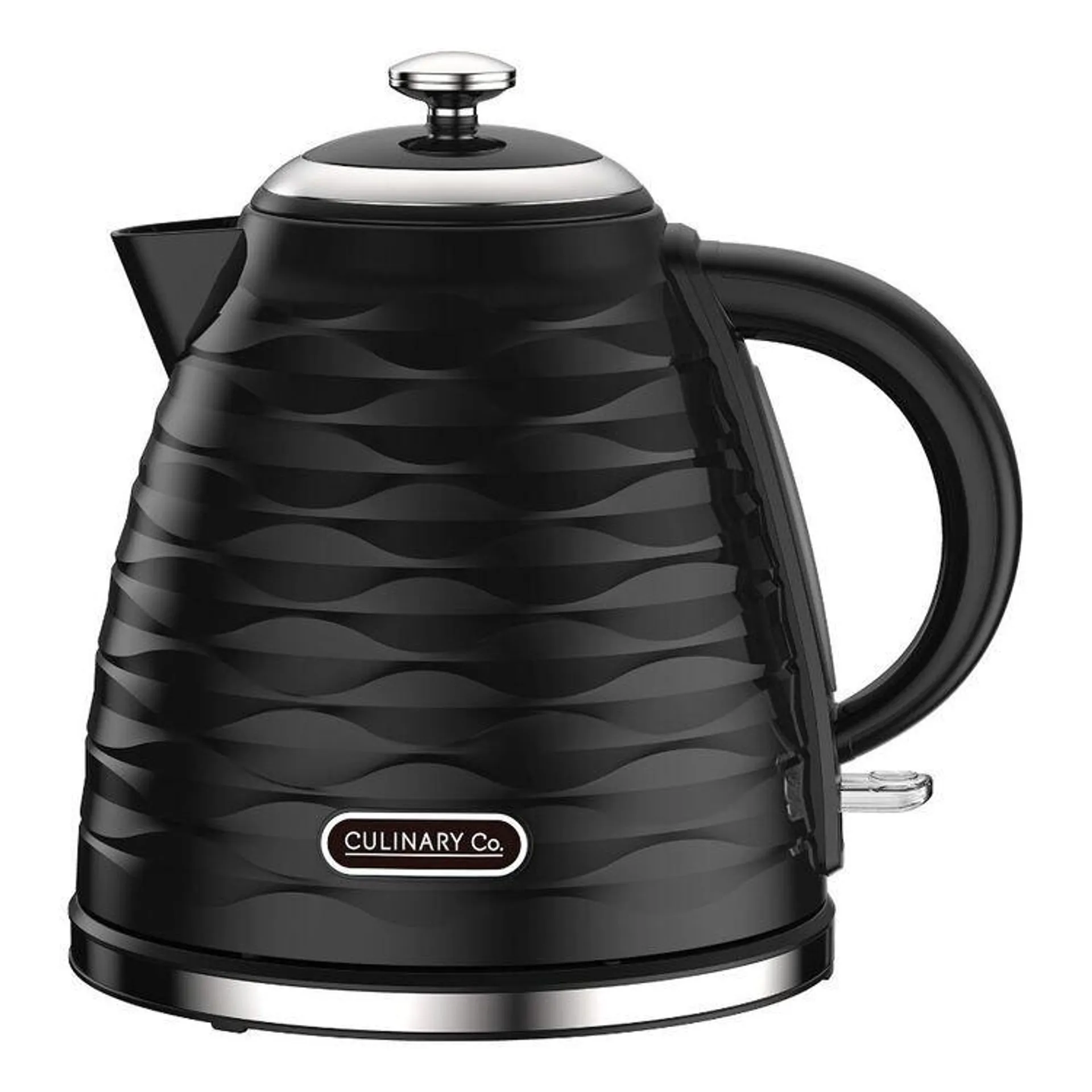 Culinary Co Textured Kettle Black 1.7 L