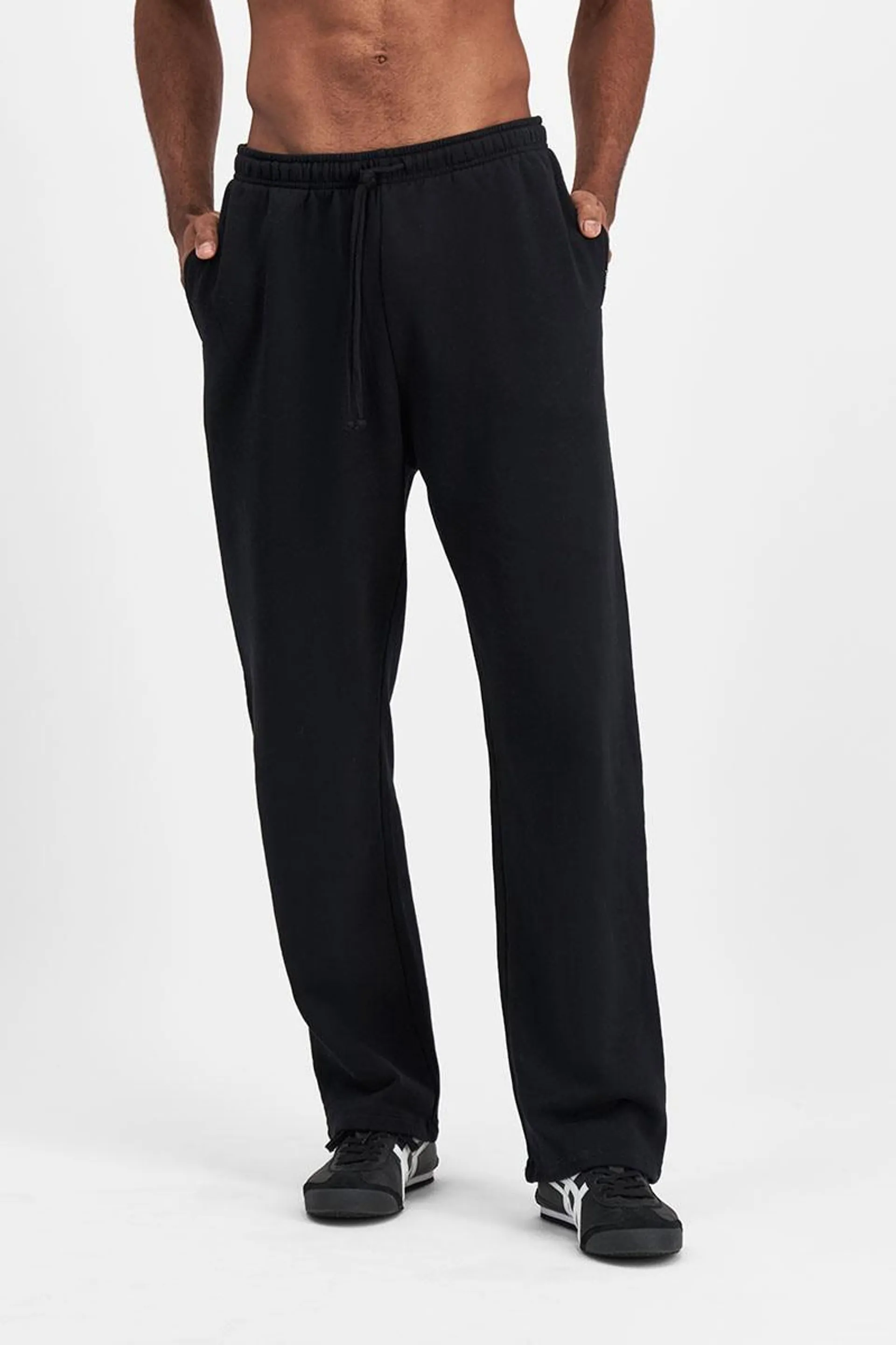 Sweats Cotton Fleece Straight Leg Trackie