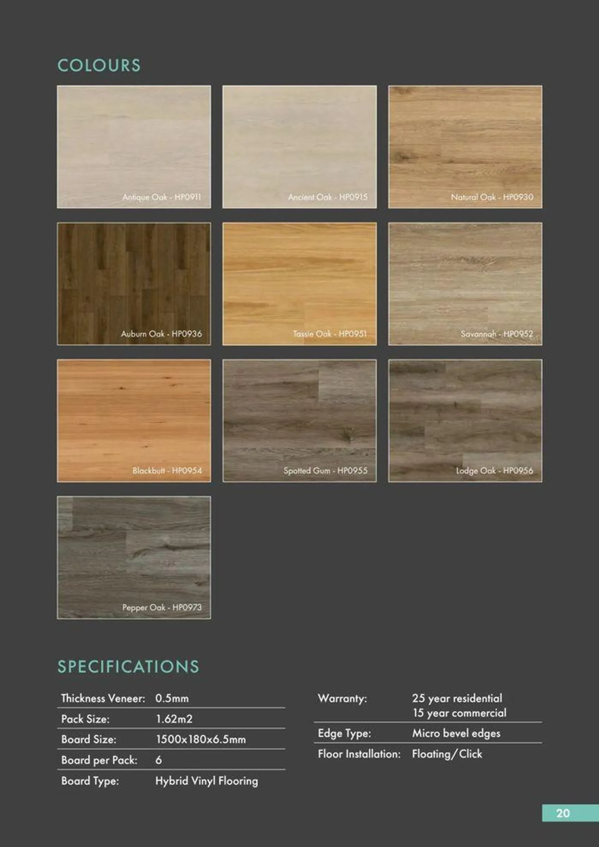 Hard Flooring Catalogue 2024 - Catalogue valid from 5 March to 31 December 2024 - page 25