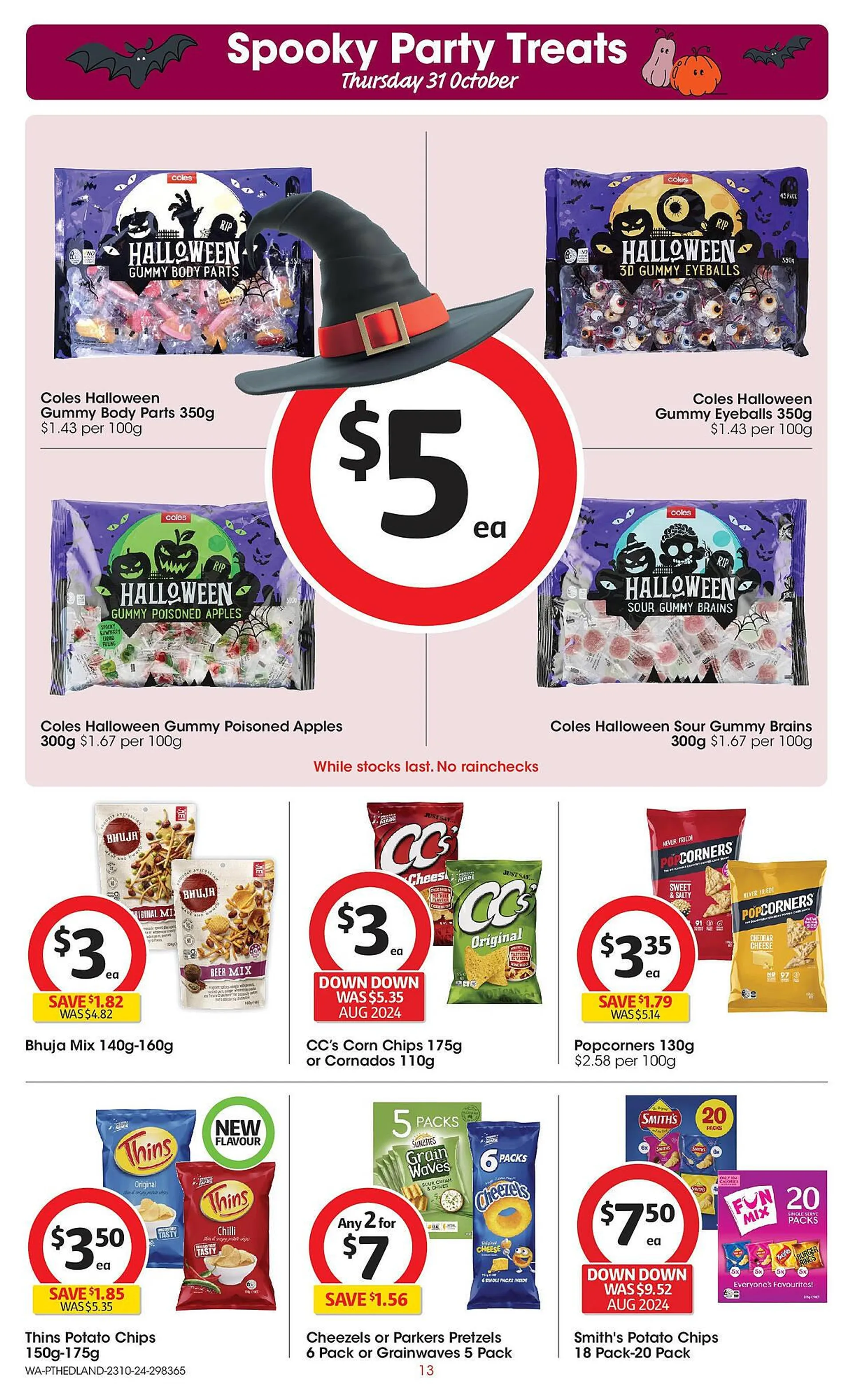 Coles catalogue - Catalogue valid from 23 October to 29 October 2024 - page 13