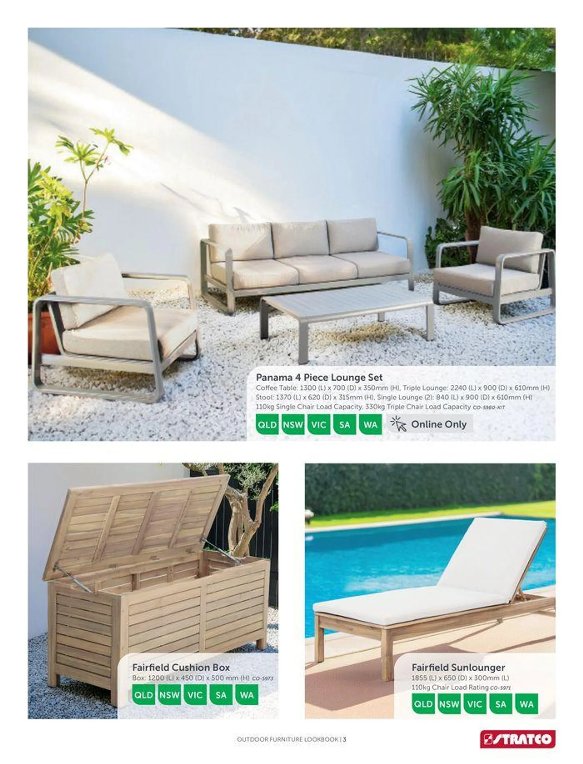 Outdoor Furniture Lookbook - Catalogue valid from 18 September to 18 December 2025 - page 3