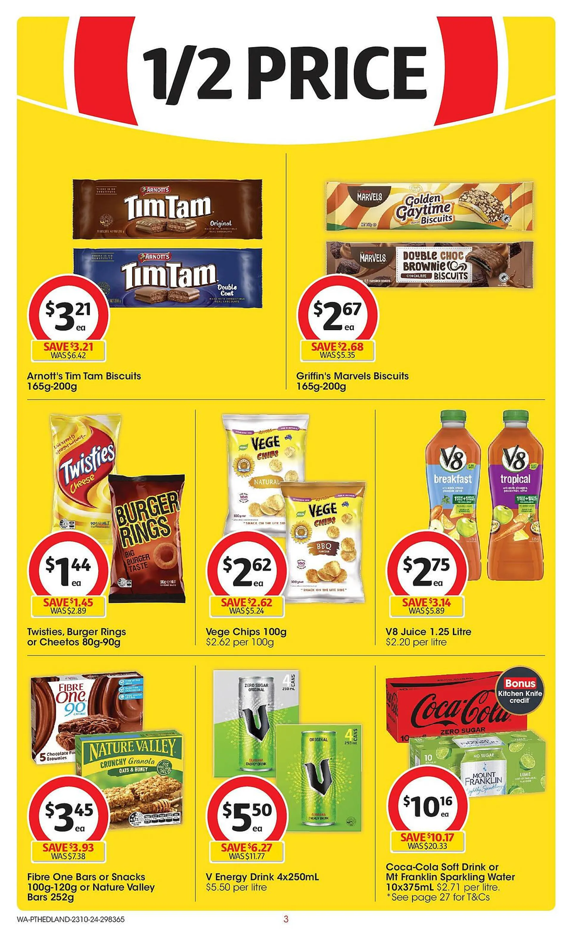 Coles catalogue - Catalogue valid from 23 October to 29 October 2024 - page 3