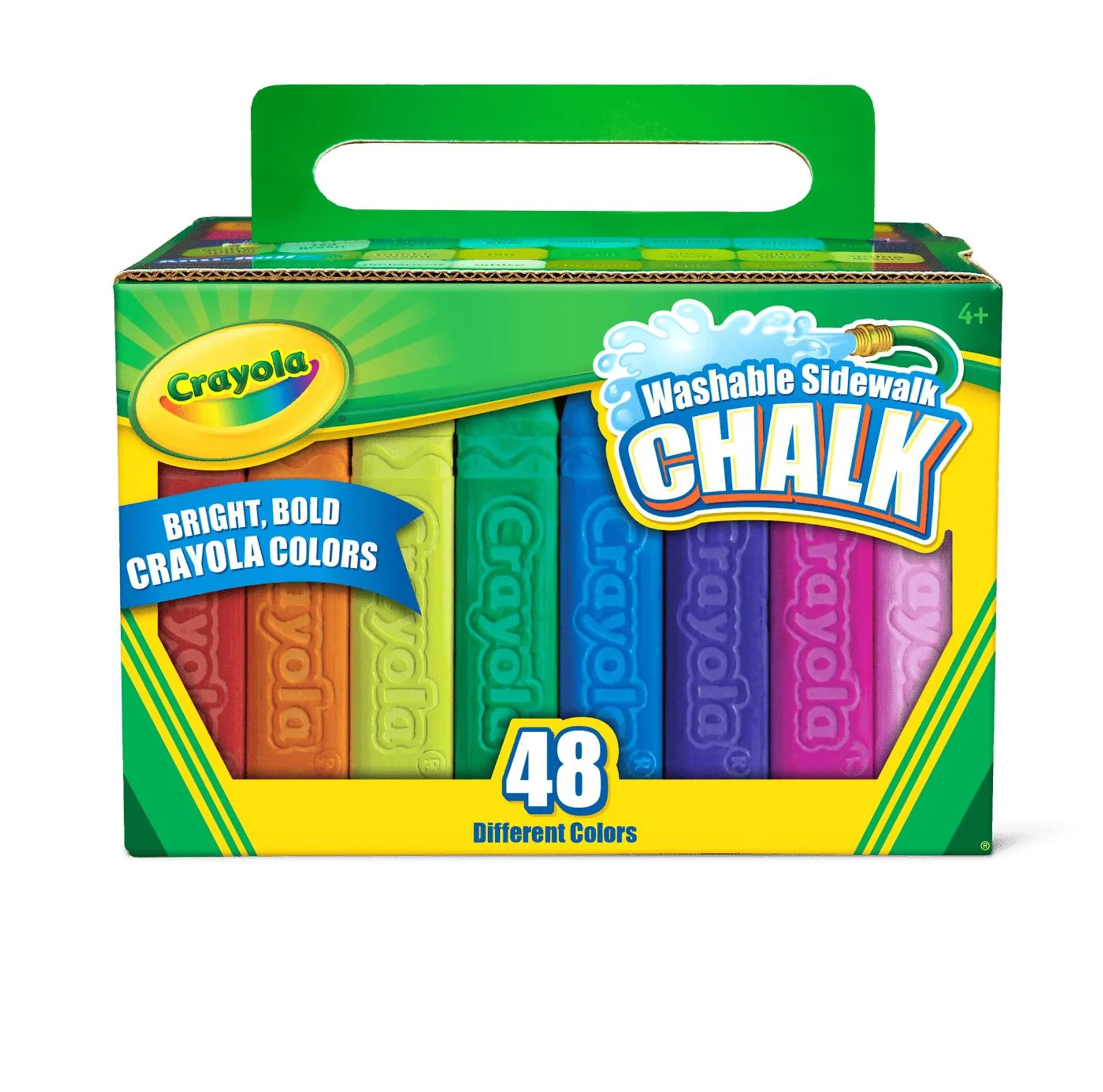 Crayola 48 Pack Washable Sidewalk Chalk