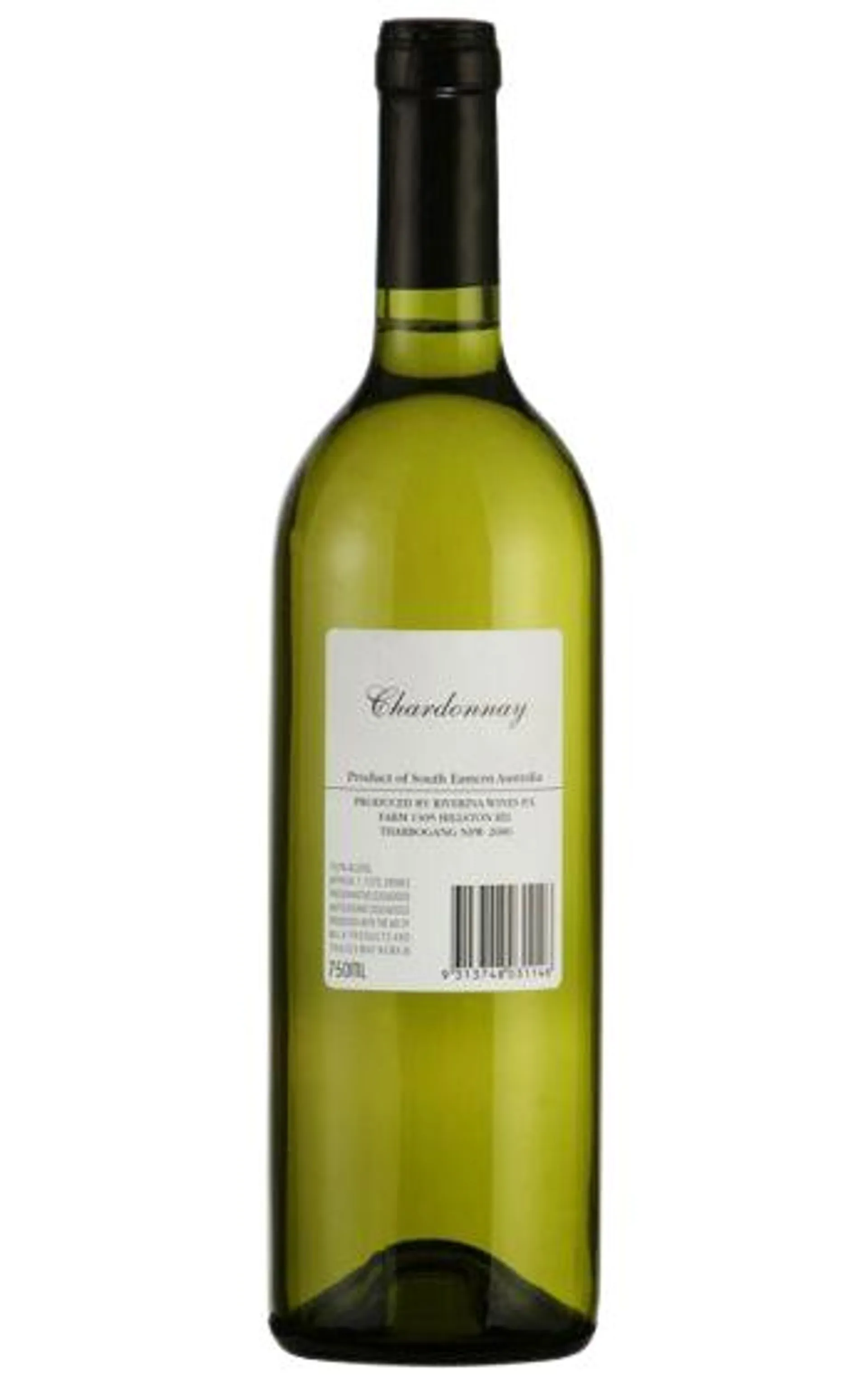 Cleanskin Warburn ML Chardonnay 750ML