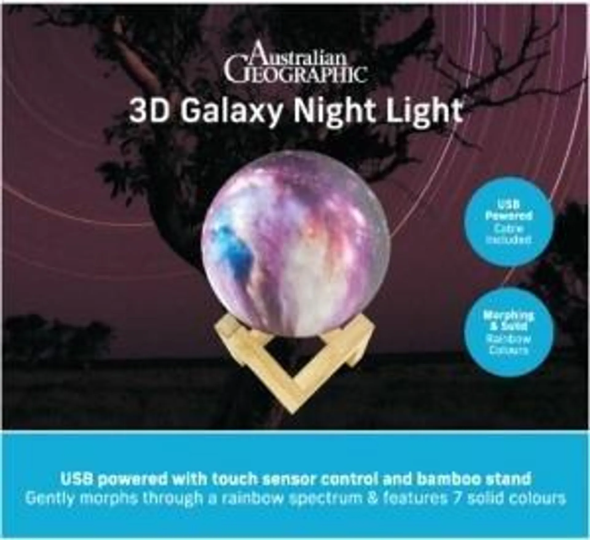 Australian Geographic 3D Lamp: Galaxy