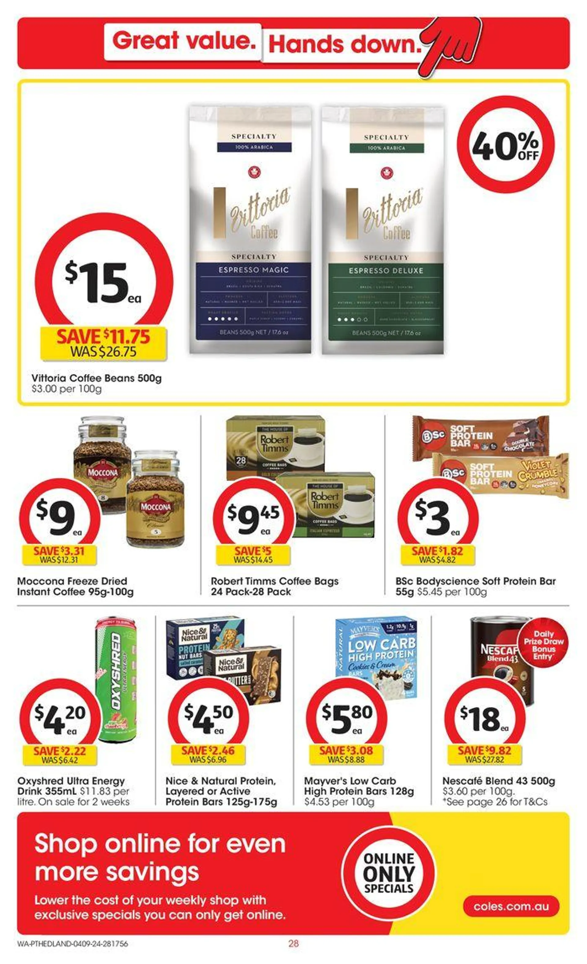 Great Value. Hands Down. - 4th September - Catalogue valid from 4 September to 10 September 2024 - page 28