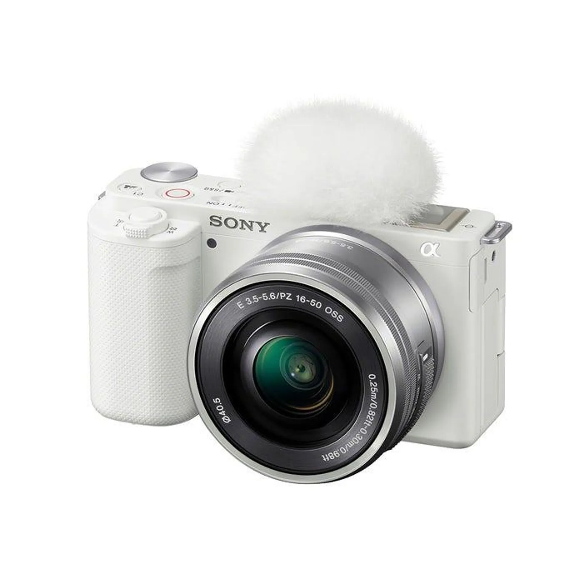 Sony ZV-E10 Body w/ 16-50mm White Kit