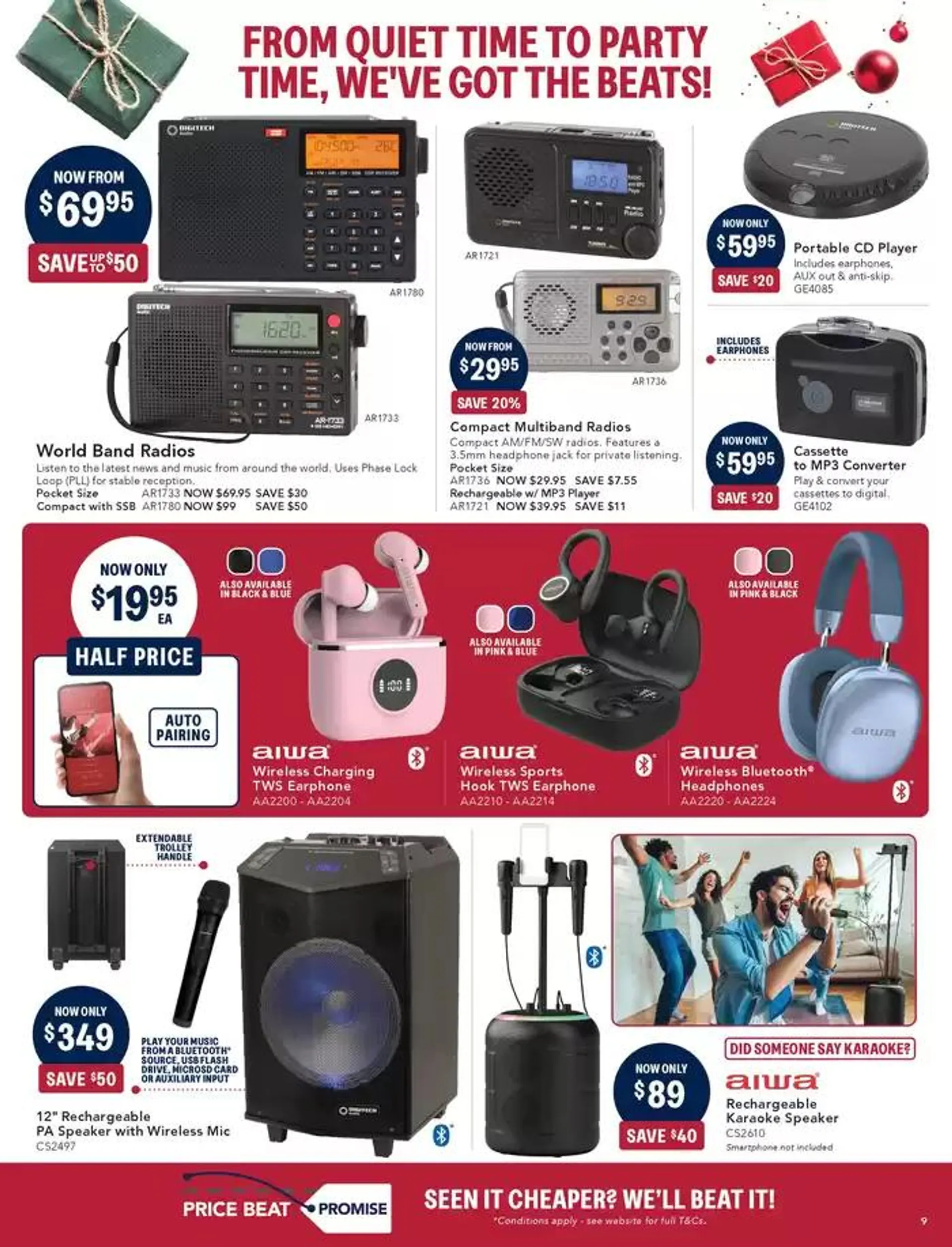 'Tis The Season For Techy Gifts! - Catalogue valid from 4 December to 24 December 2024 - page 9