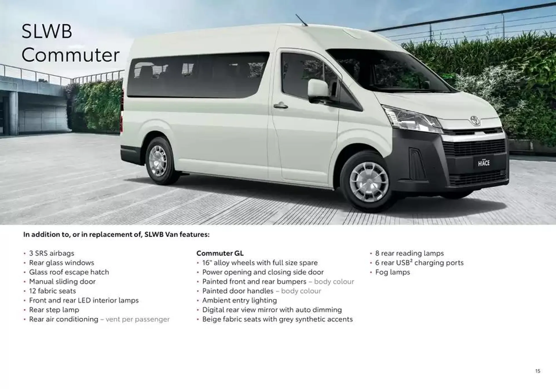 Toyota HiAce - Catalogue valid from 7 October to 7 October 2025 - page 15