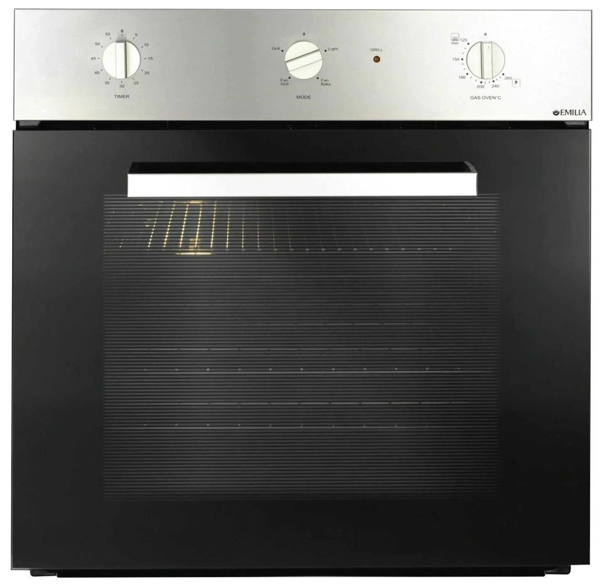 Emilia 60cm Natural Gas Off Grid Ready Built-In Oven EMF61MVI