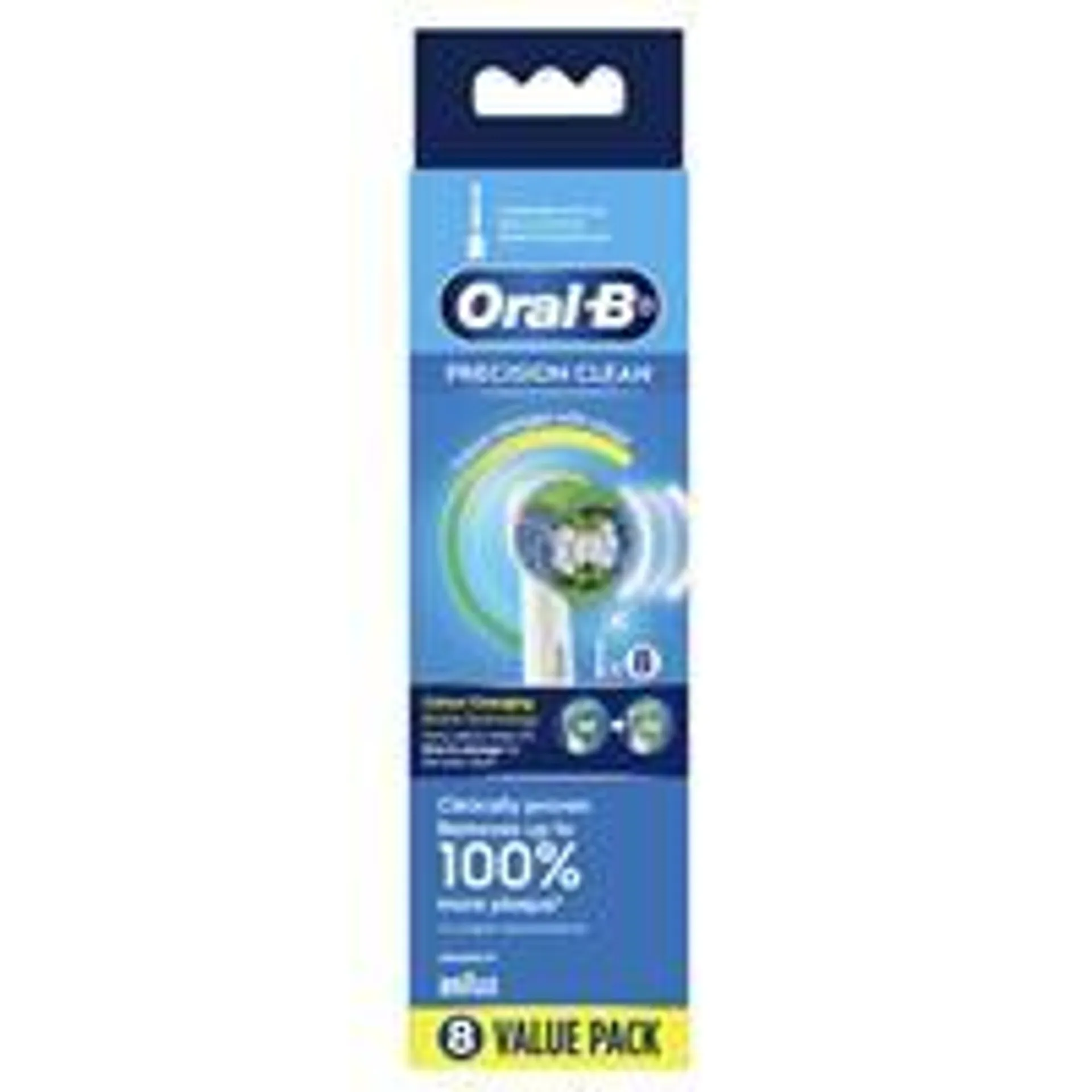 Oral B Power Toothbrush Precision Clean Refills 8 Pack