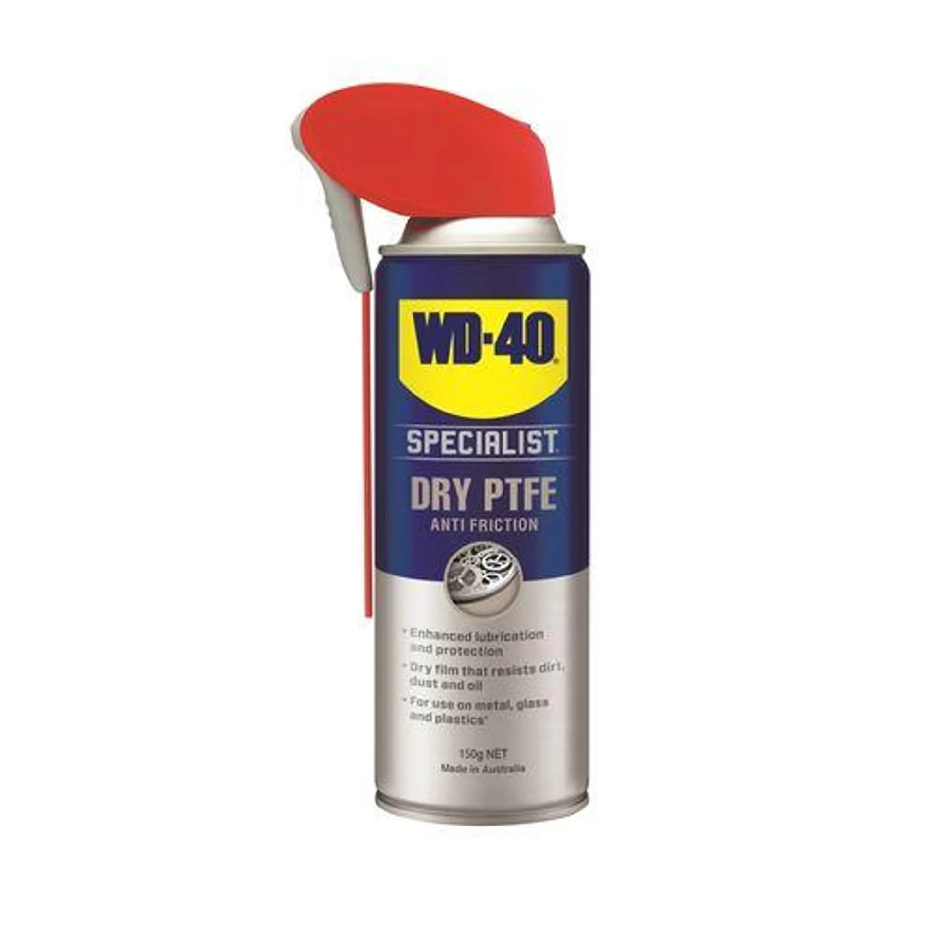 WD-40 150g Specialist Anti Friction Dry PTFE Lubricant