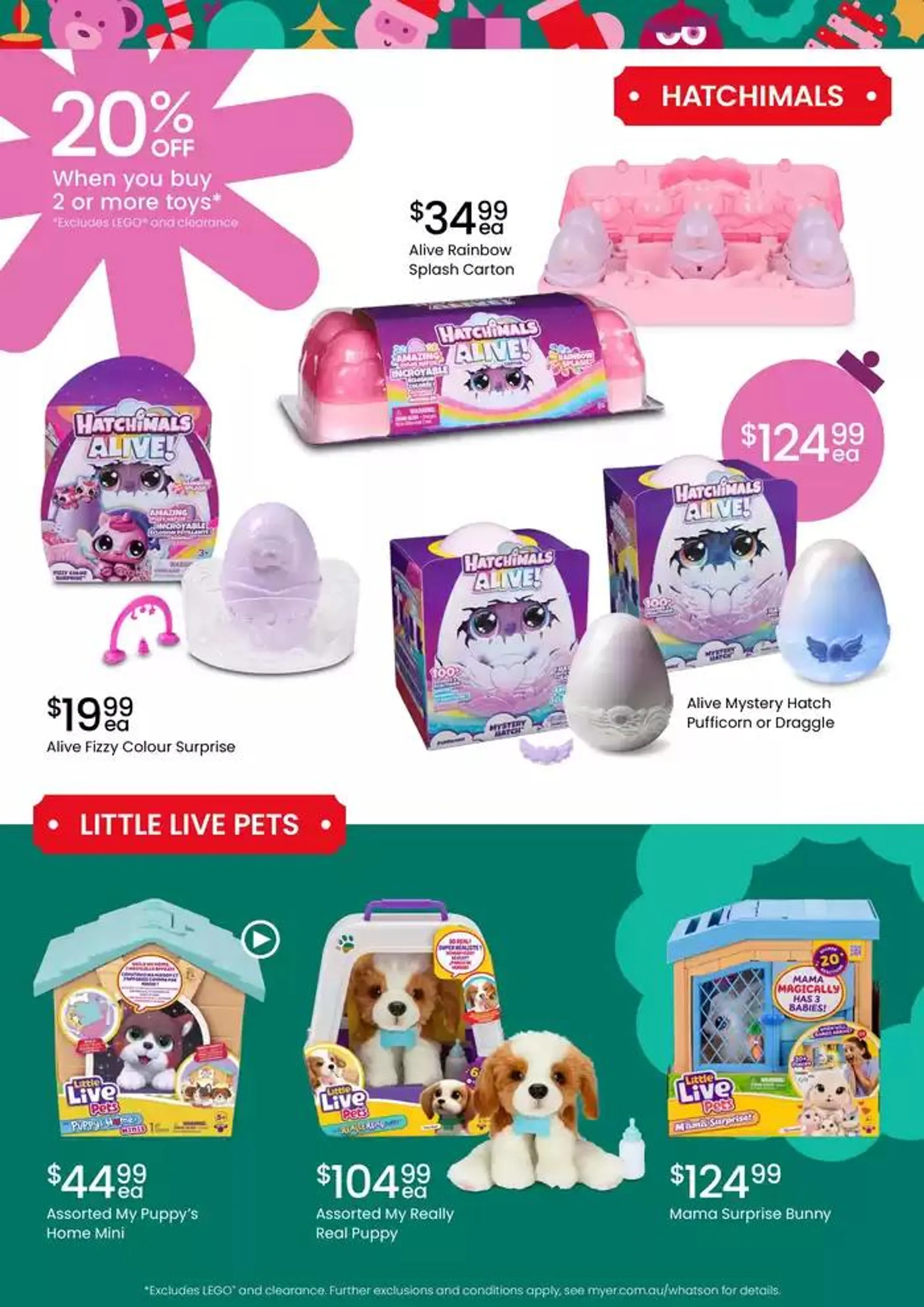 Myer Toys Christmas #1 - Catalogue valid from 28 October to 17 November 2024 - page 8