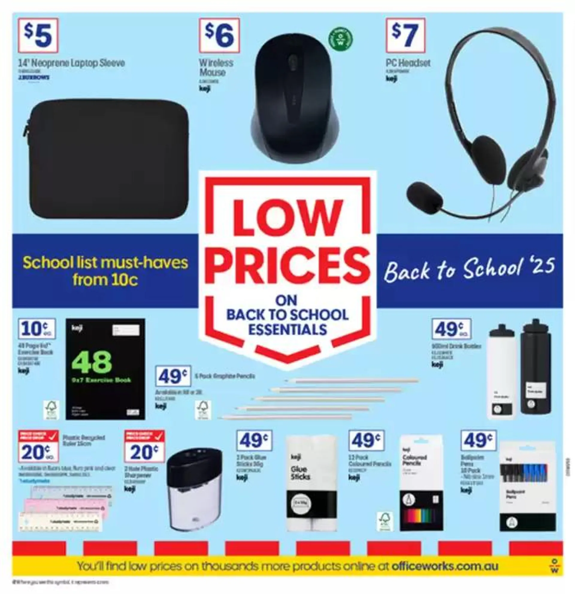 We Won't be Beaten on Back to School Prices - Catalogue valid from 6 January to 3 February 2025 - page 32