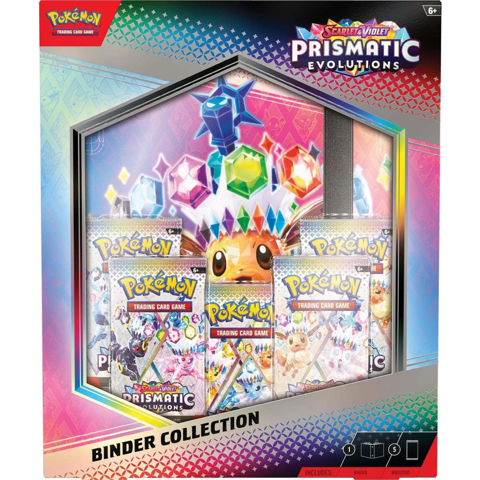 Pokemon Trading Card Game - Scarlet & Violet: Prismatic Evolutions Binder Collection