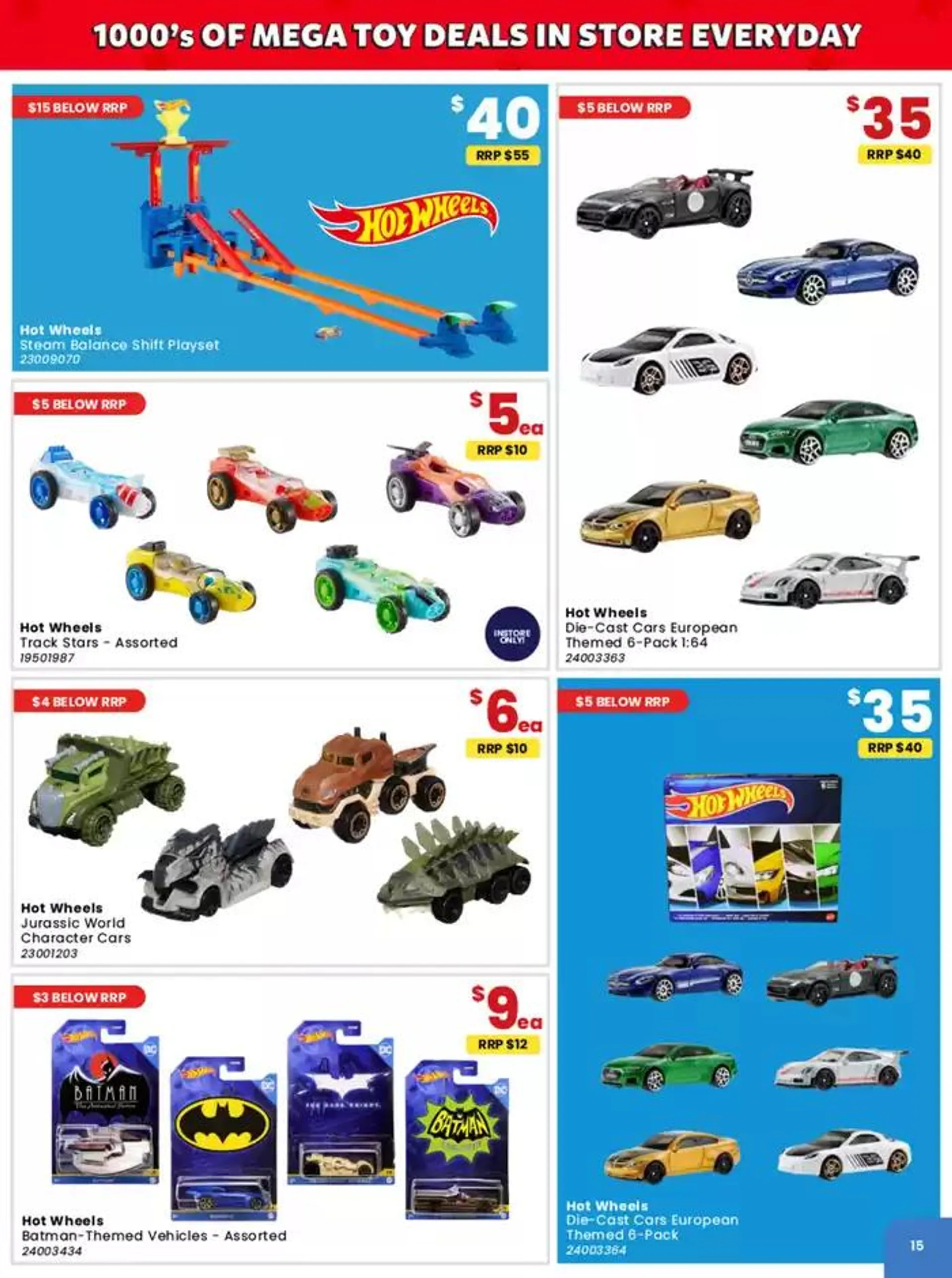 Mega Toy Deals - Catalogue valid from 7 August to 9 October 2024 - page 15