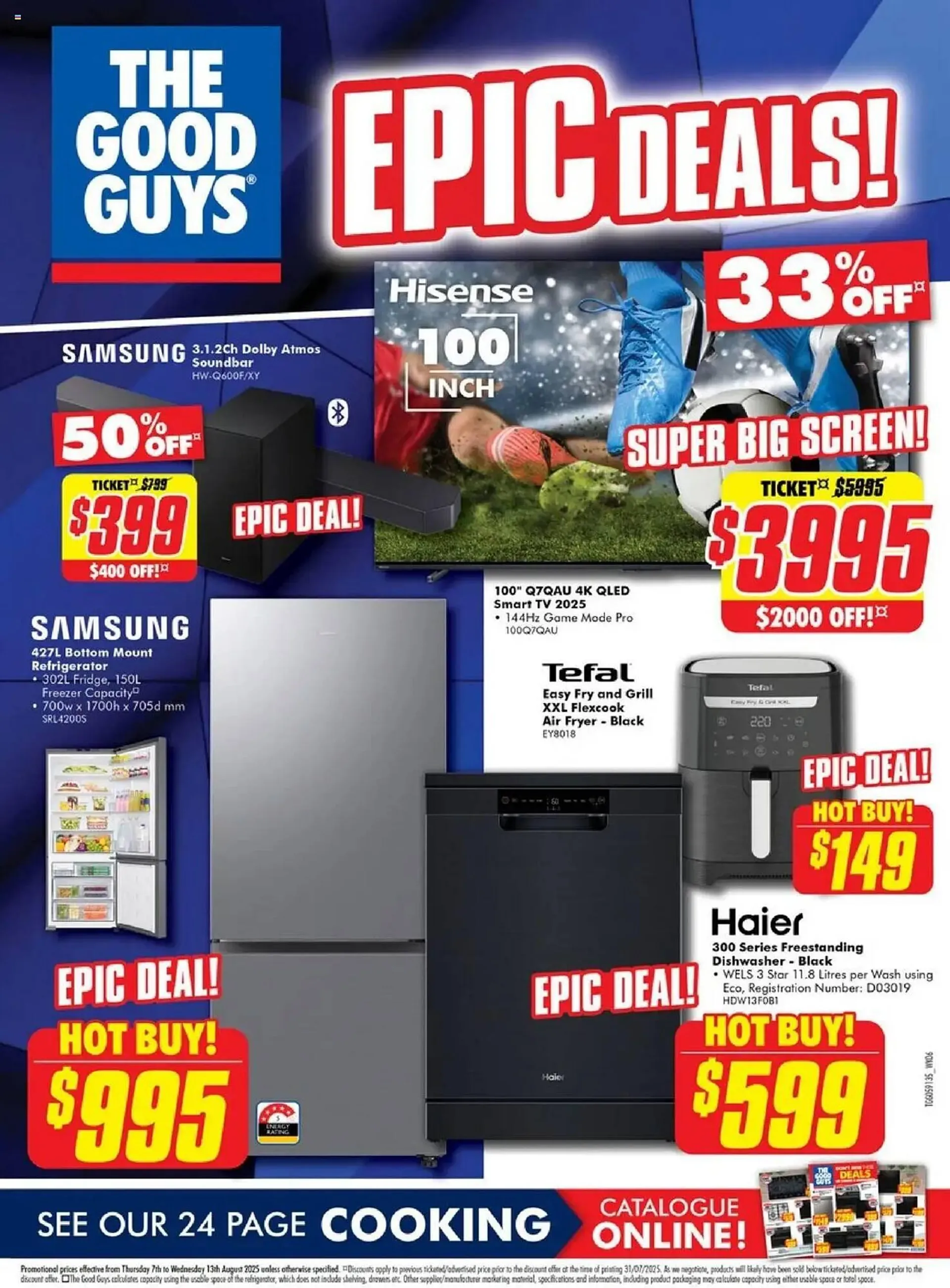 The Good Guys catalogue - Catalogue valid from 7 August to 13 August 2025 - page 1