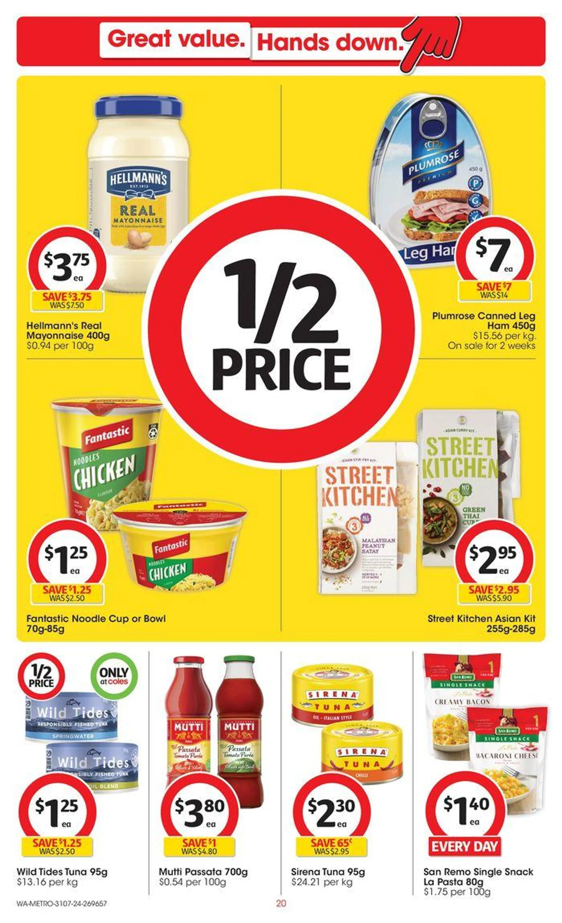 Great Value. Hands Down. - 31st July - Catalogue valid from 31 July to 6 August 2024 - page 20