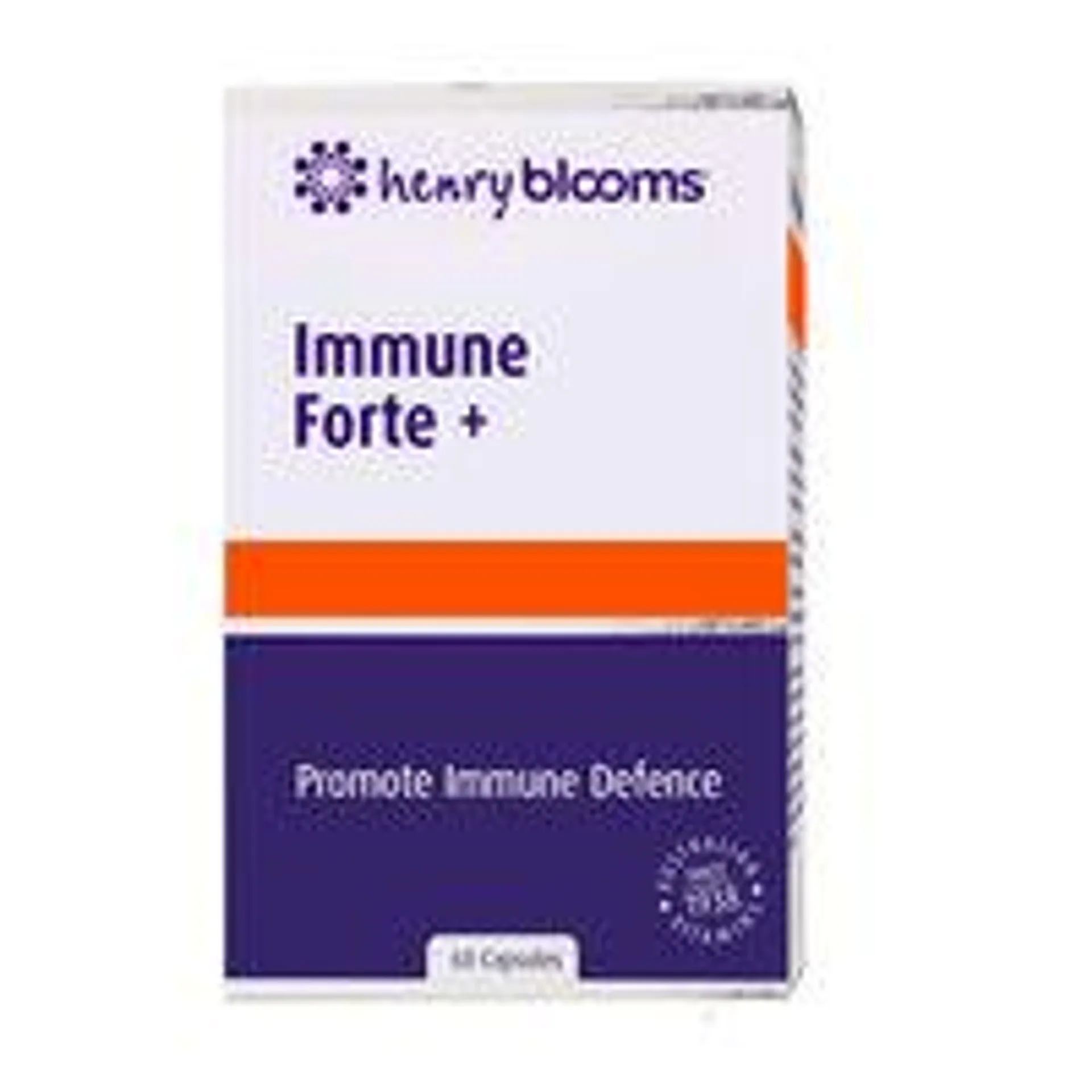 Henry Blooms Immune Forte+ Capsules 60