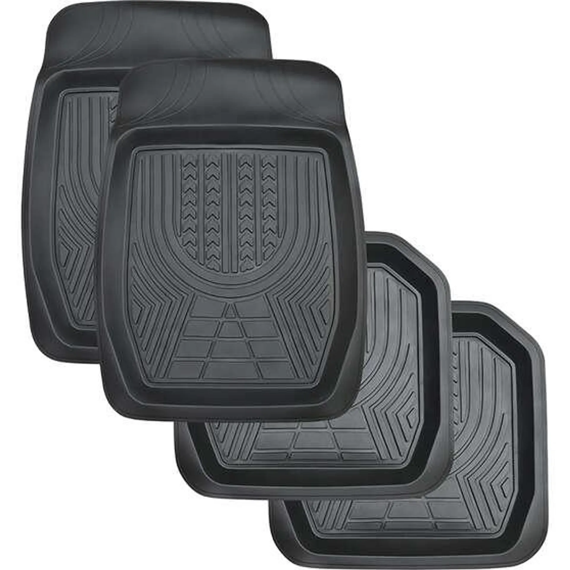 XTM Deep Dish Floor Mats - Set of 4