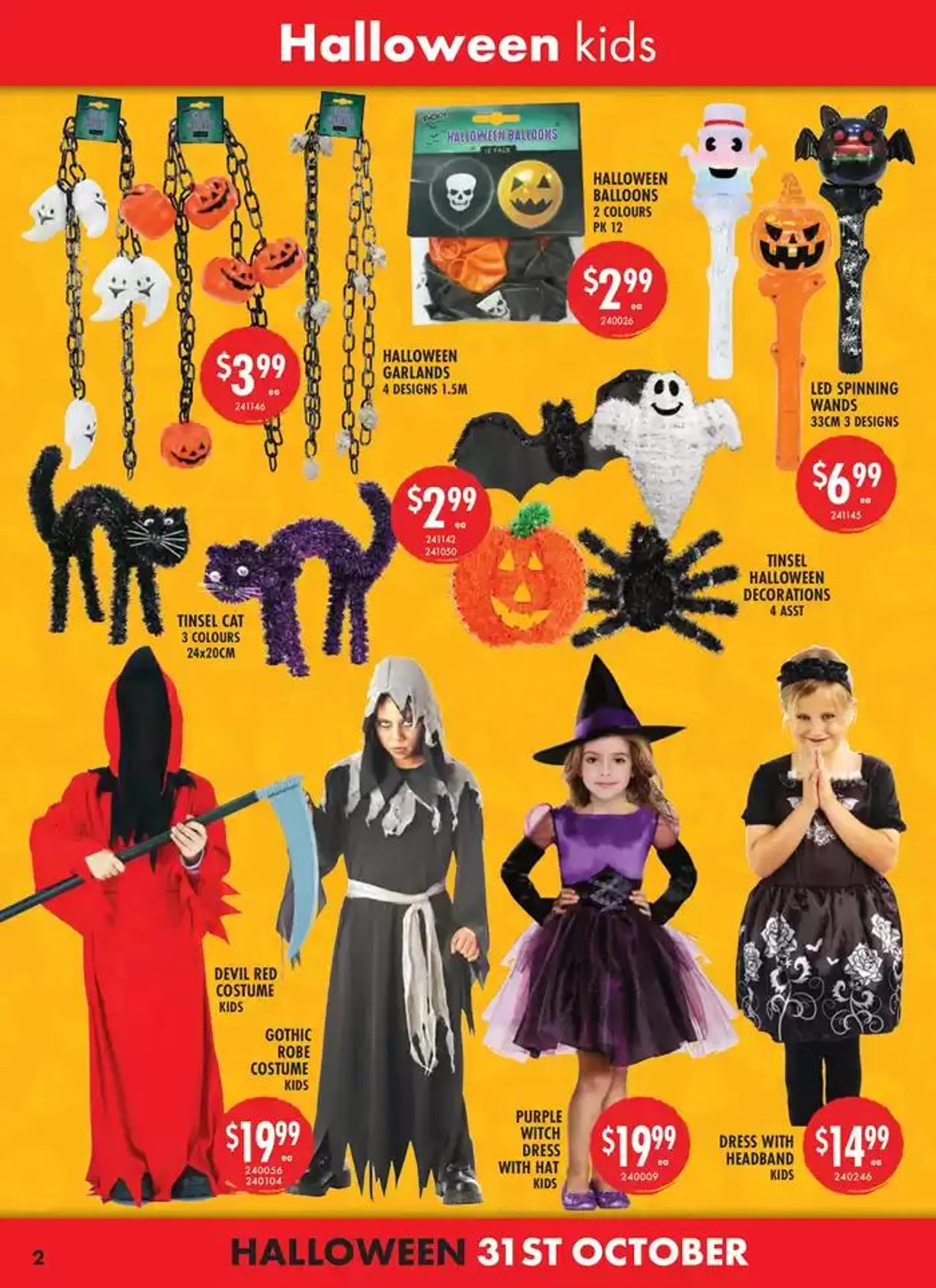 Spooky Halloween - Catalogue valid from 26 September to 31 October 2024 - page 2