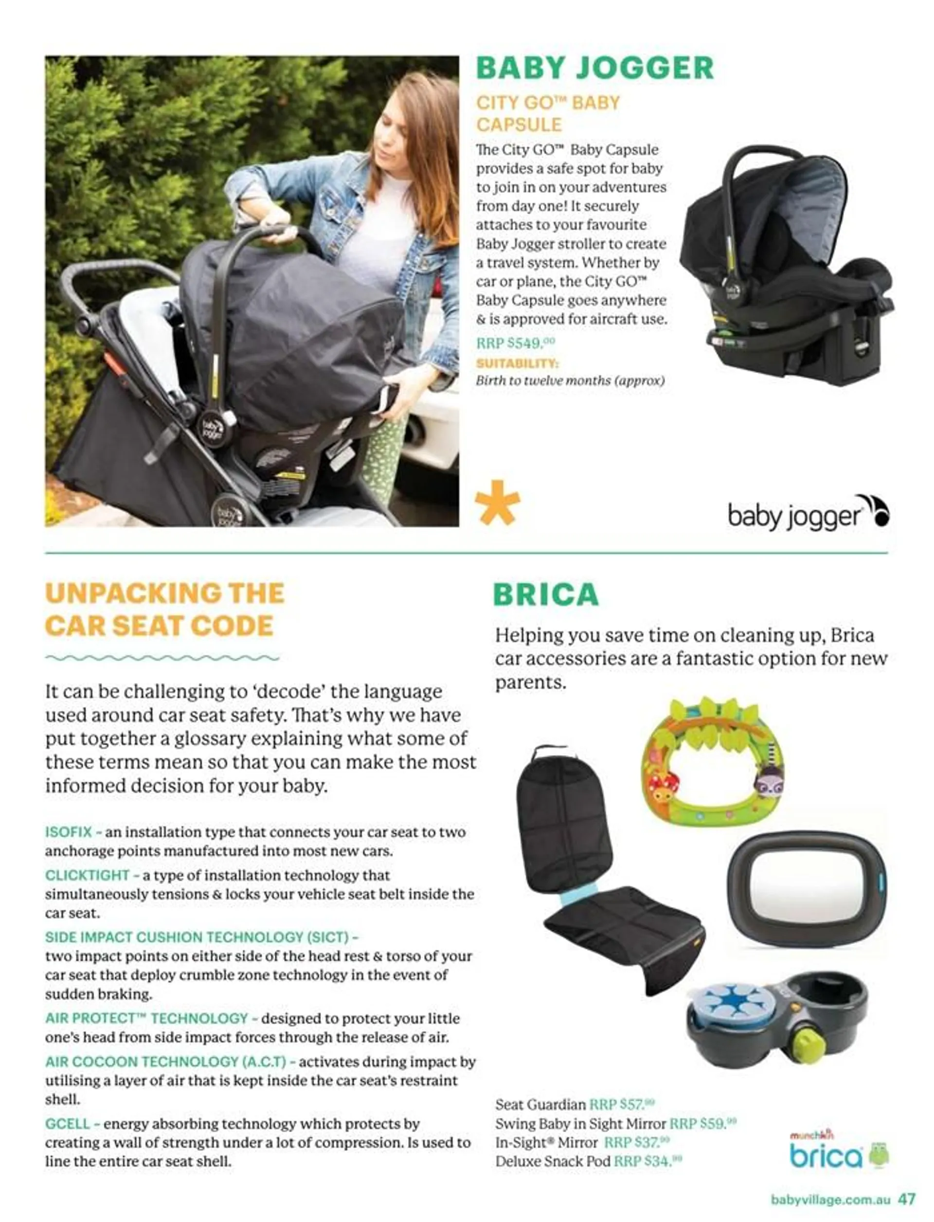 Baby Gear Buying Guide - Catalogue valid from 7 April to 31 July 2024 - page 47