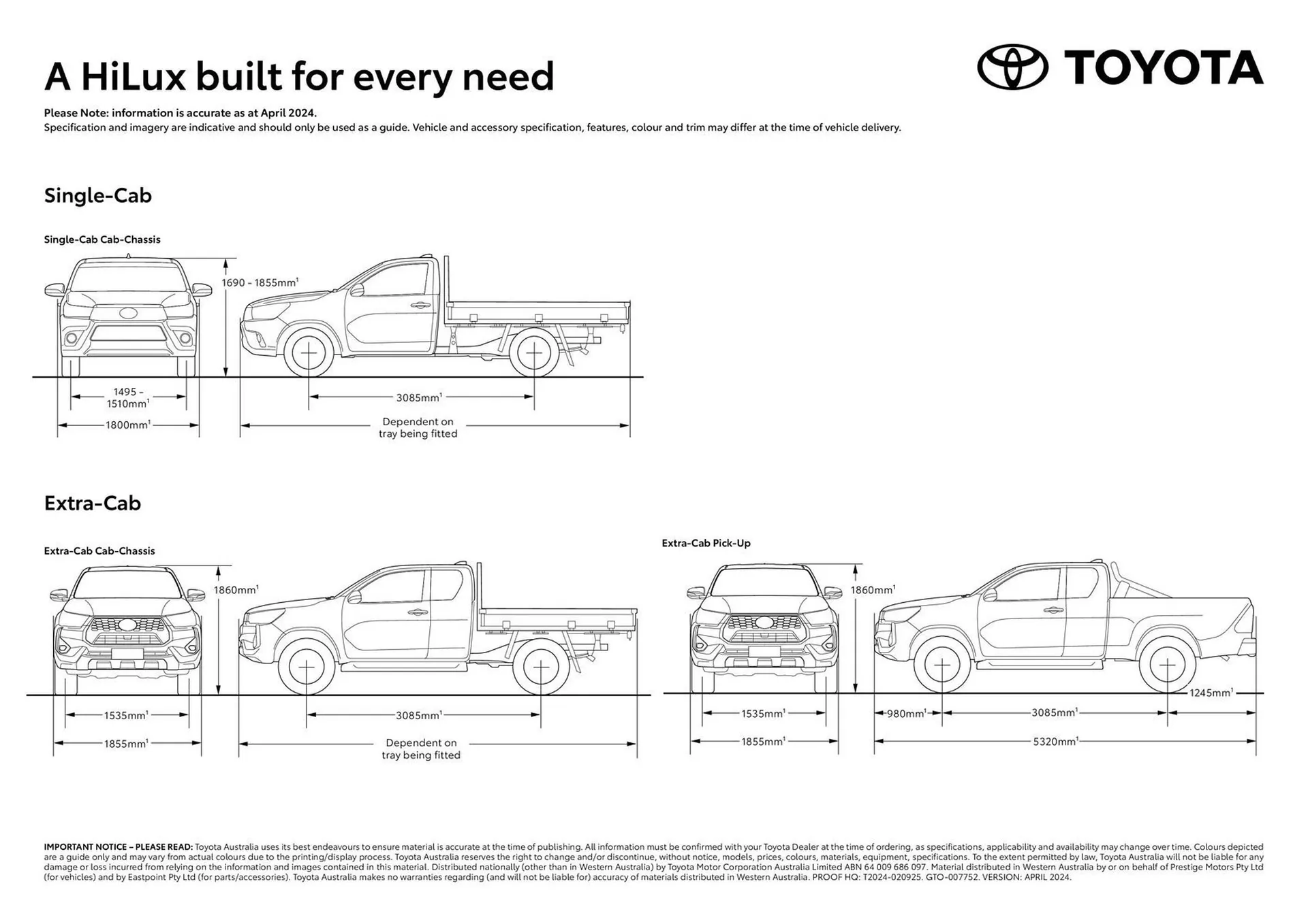 Toyota catalogue - 1