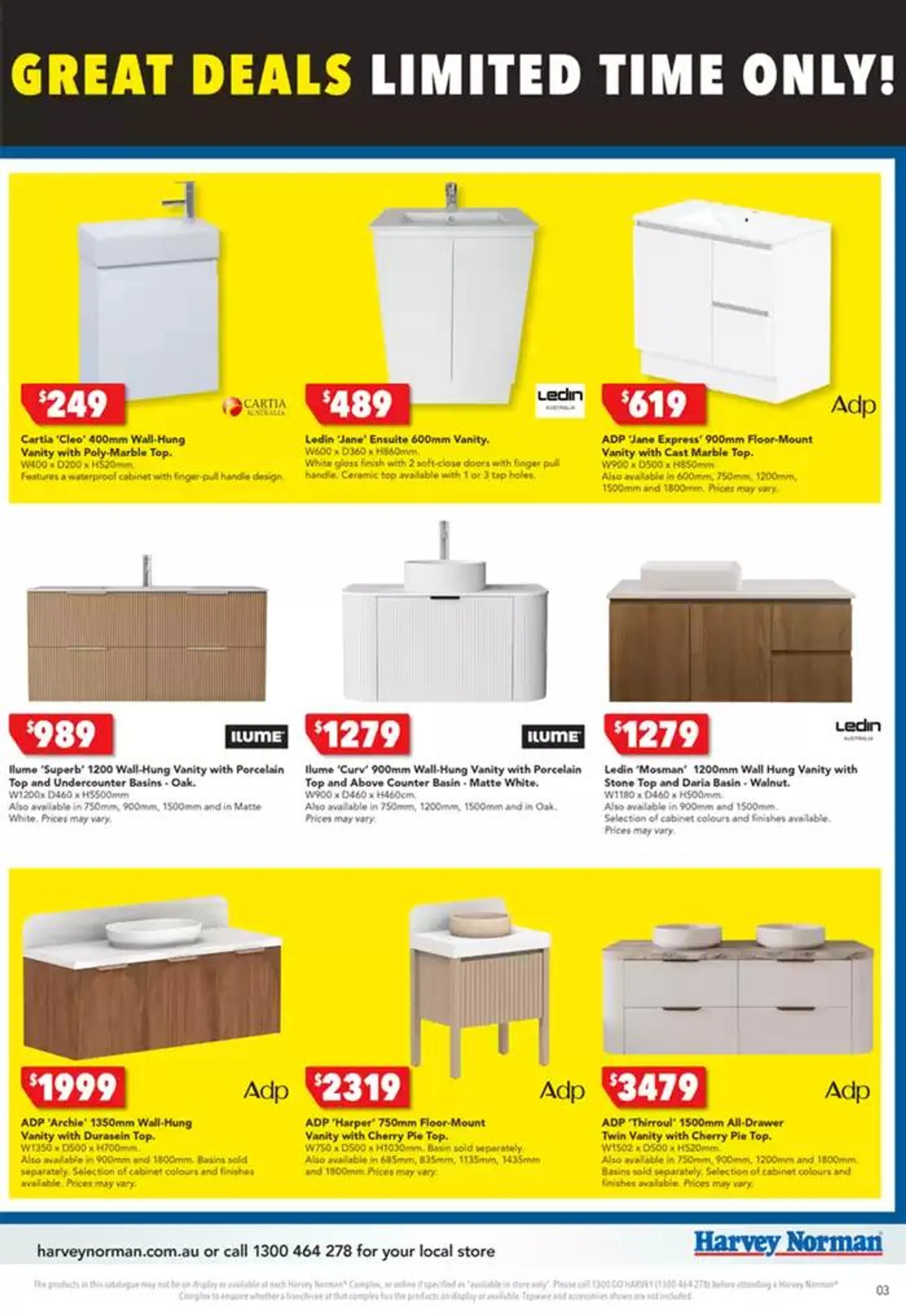 Bathroom & Tile Clearance - Catalogue valid from 26 December to 2 February 2025 - page 19