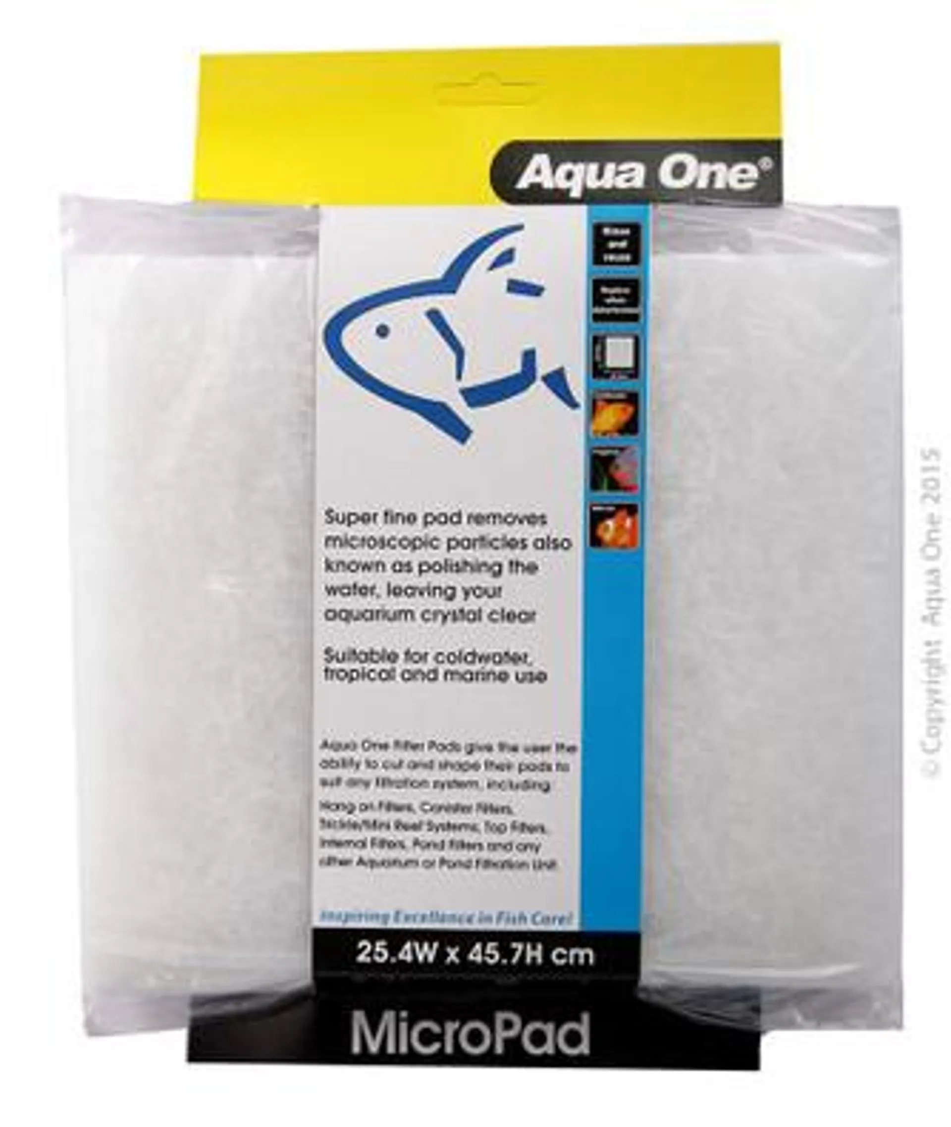 Aqua One Micro Pad Self Cut Filter Pad