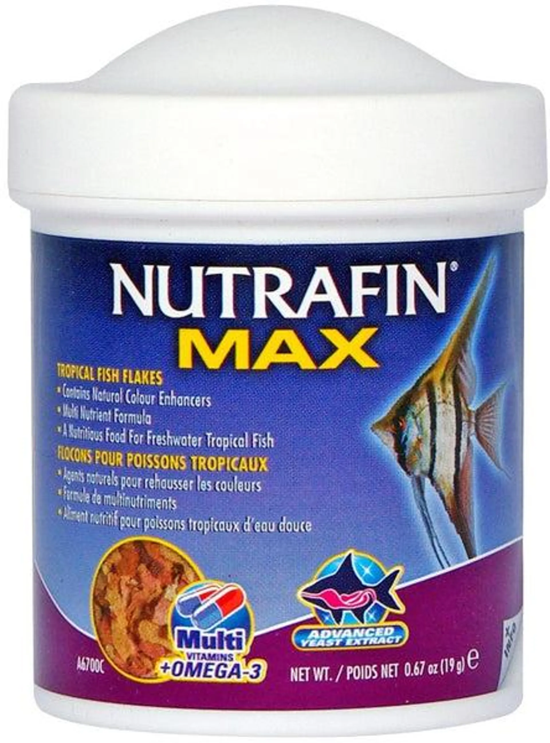 Nutrafin Max - Tropical Fish Flakes (77g)