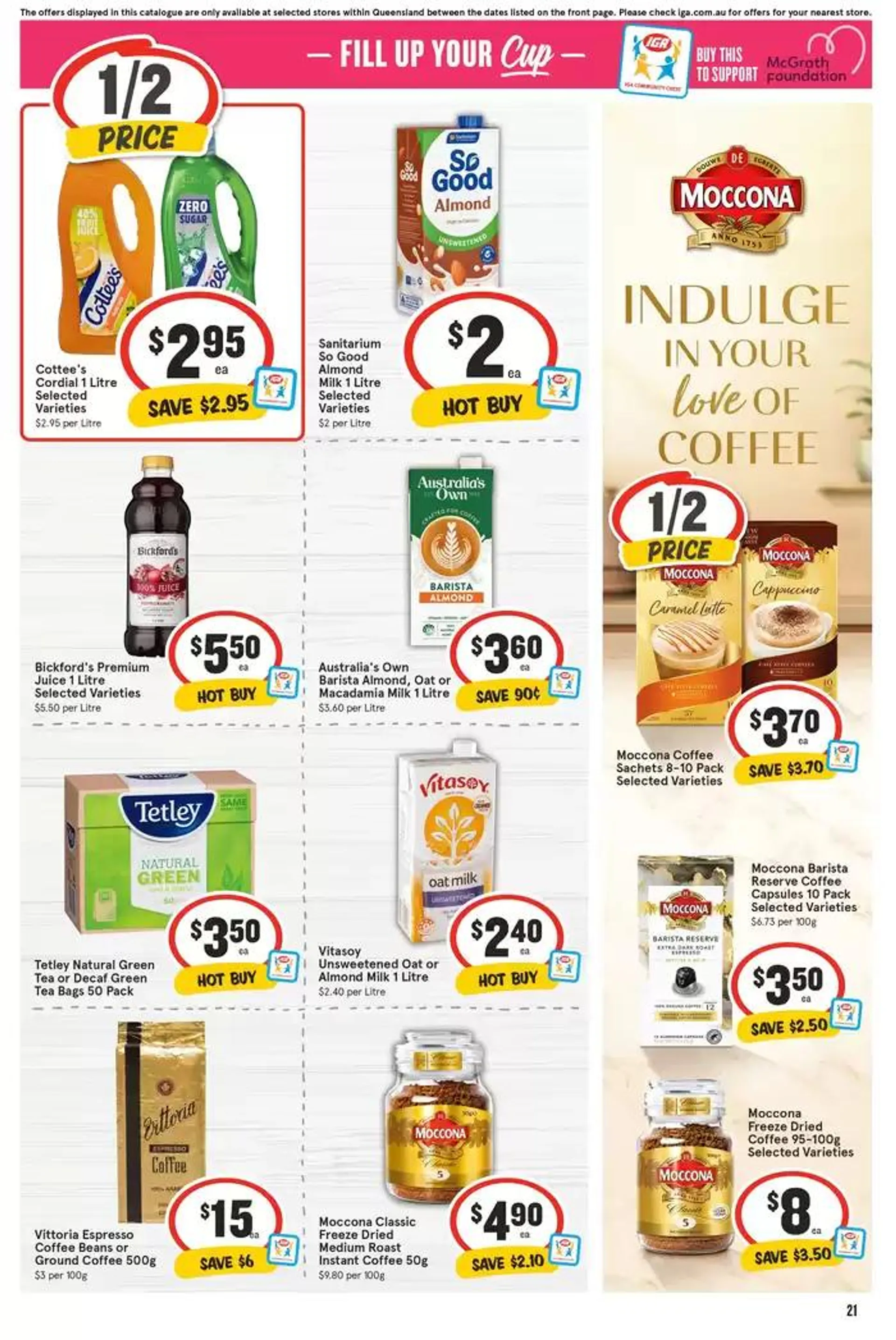 IGA - 1/2 Price - 16/10 - Catalogue valid from 16 October to 22 October 2024 - page 21