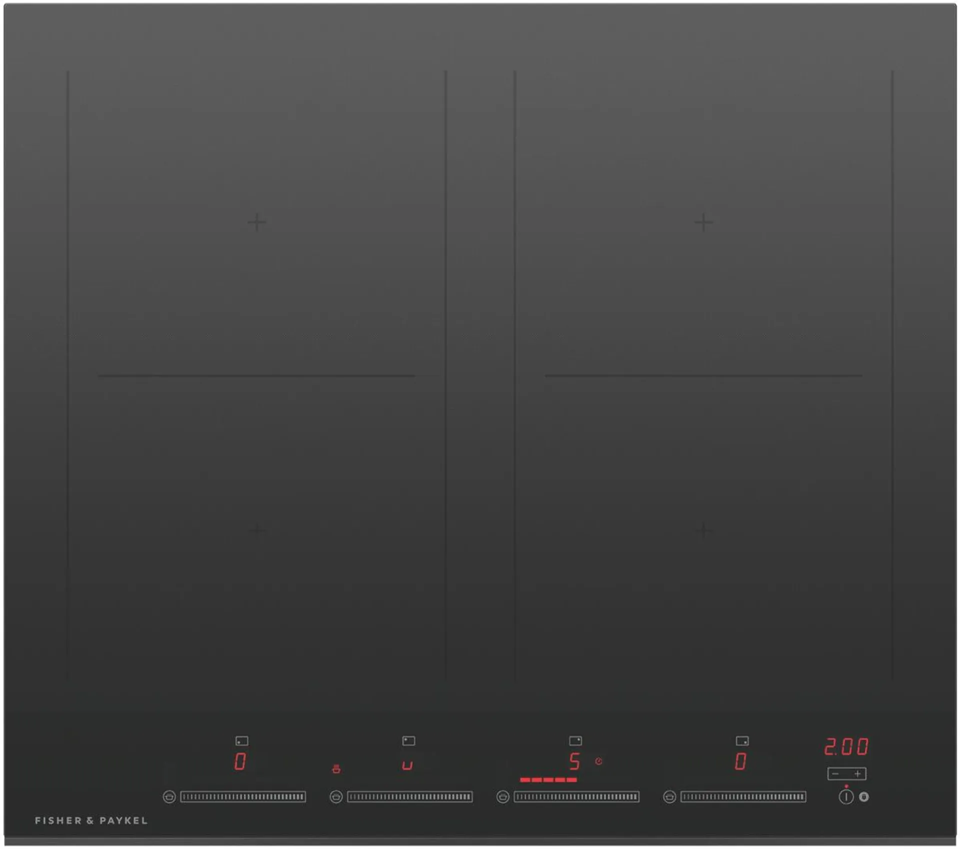 Fisher & Paykel 60cm Induction Cooktop Black Glass