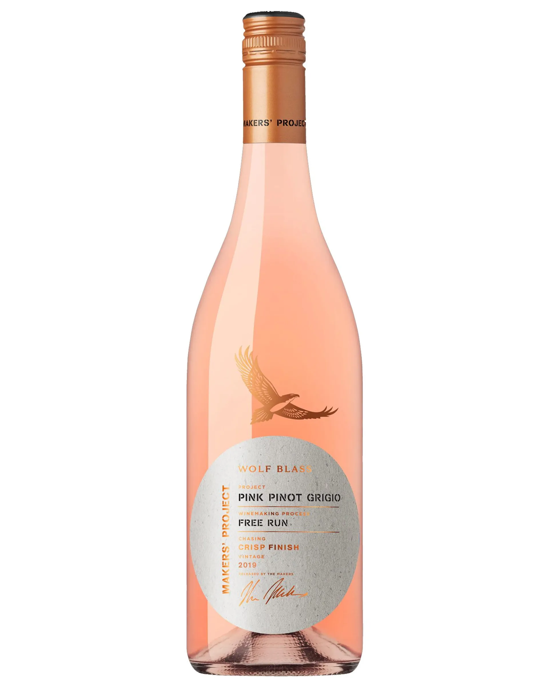 Wolf Blass Makers Pink Pinot Grigio 750ML