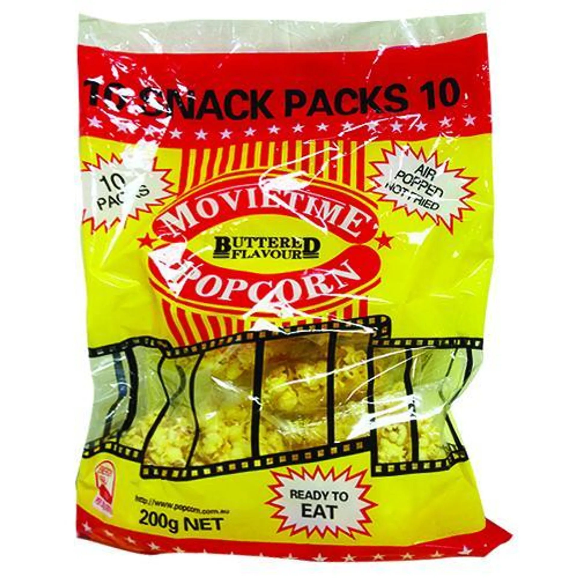 Movietime Popcorn Buttered 200G