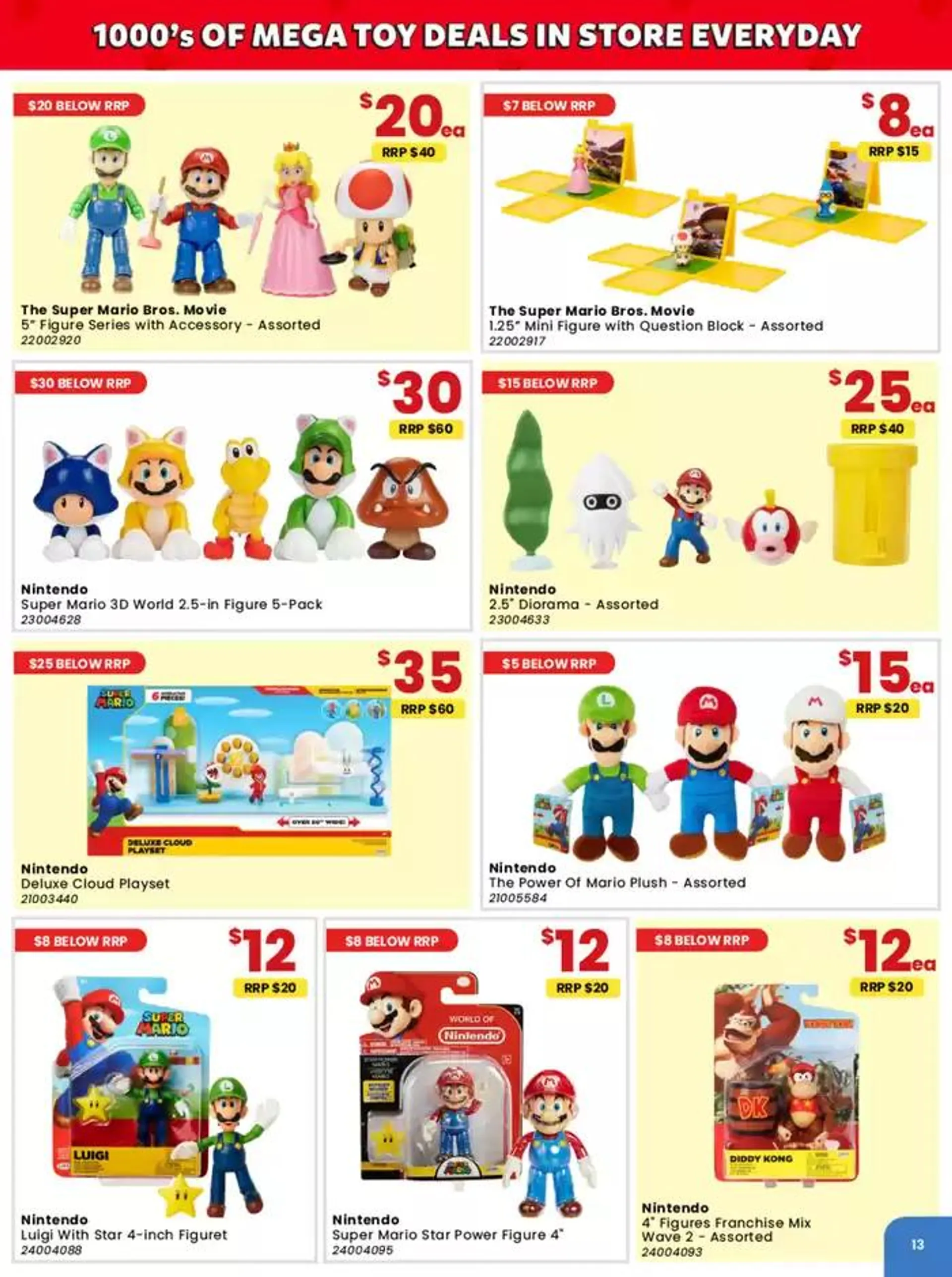 Mega Toy Deals - Catalogue valid from 7 August to 9 October 2024 - page 13