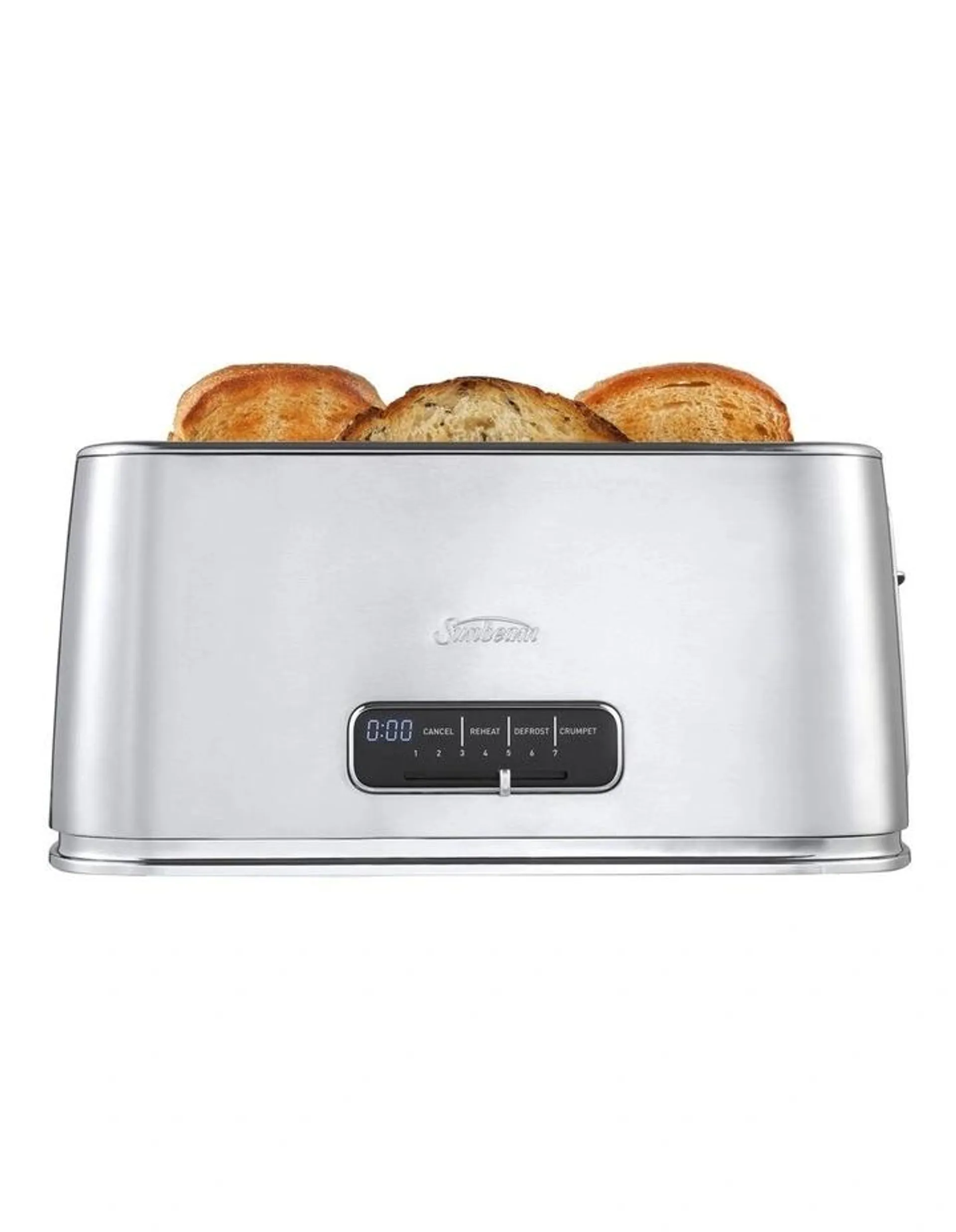 Sunbeam Arise Collection Inline 4 Slice Toaster TAM5003SS in Silver