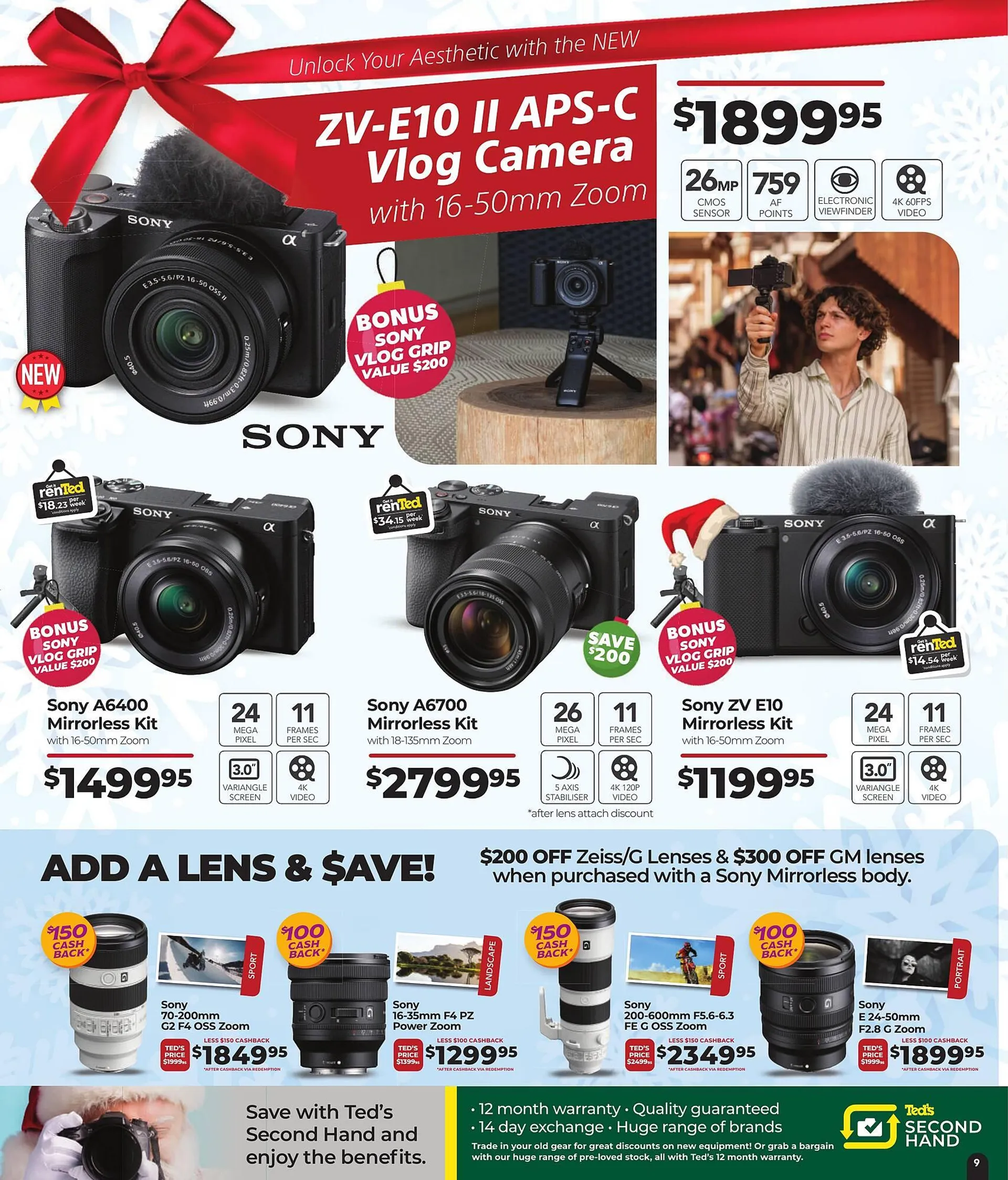 Teds Cameras catalogue - Catalogue valid from 5 December to 20 December 2024 - page 9