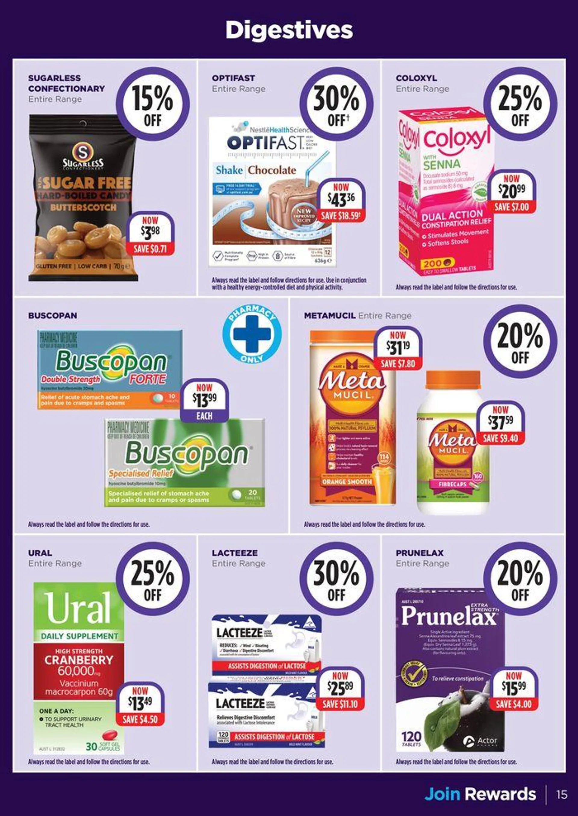 Vitamin Super Sale - Catalogue valid from 30 July to 11 August 2024 - page 15