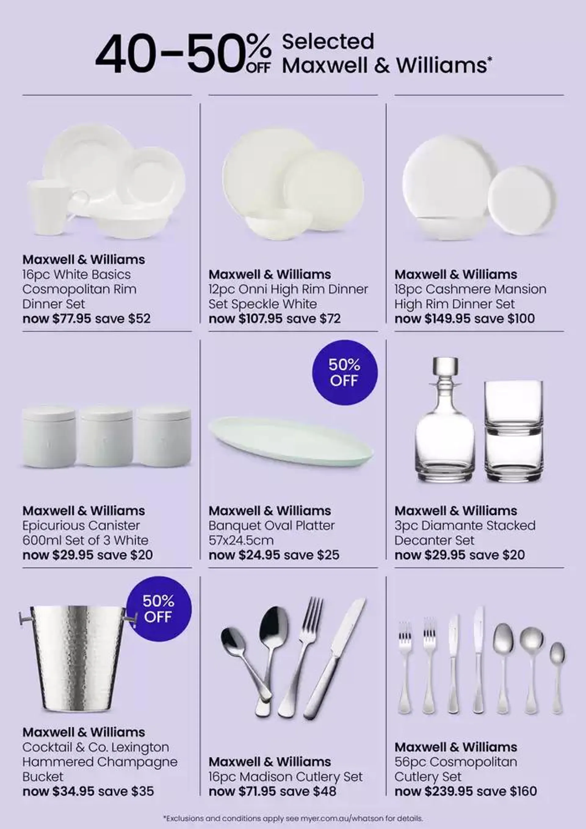 Myer Home Essentials Hardgoods - Catalogue valid from 15 October to 3 November 2024 - page 8