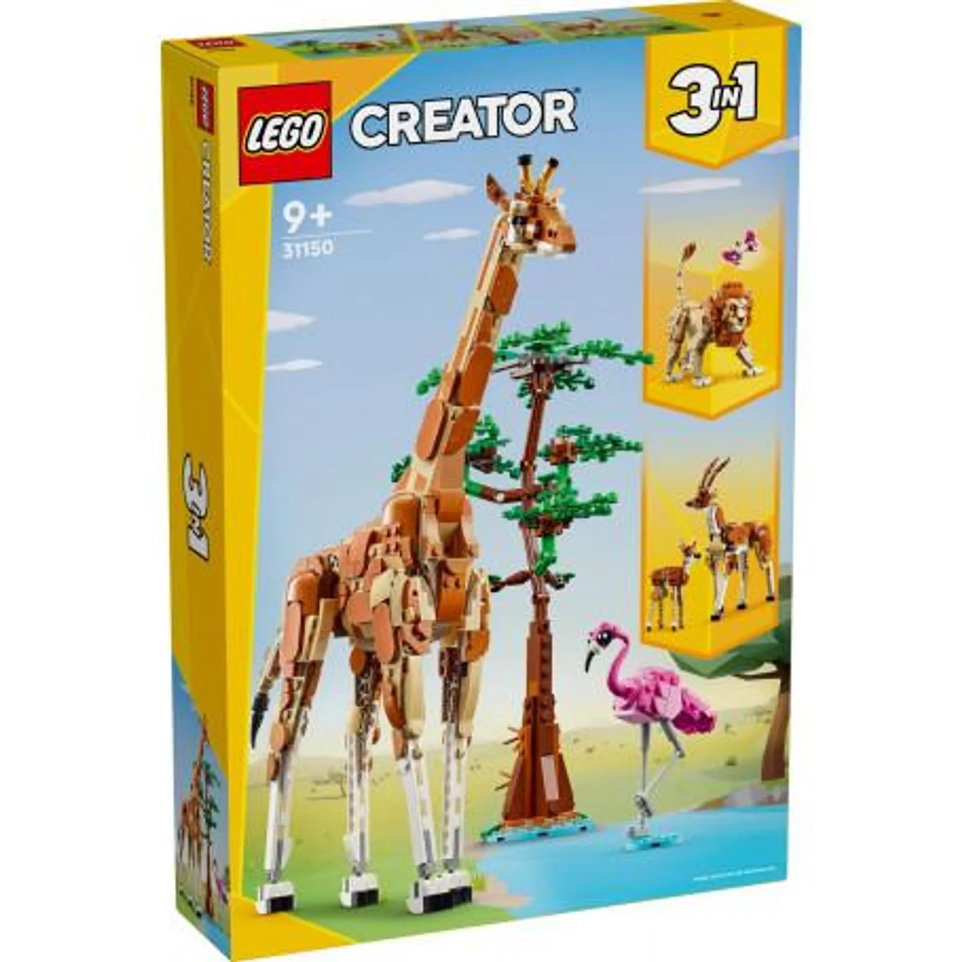 LEGO Creator Wild Safari Animals 31150