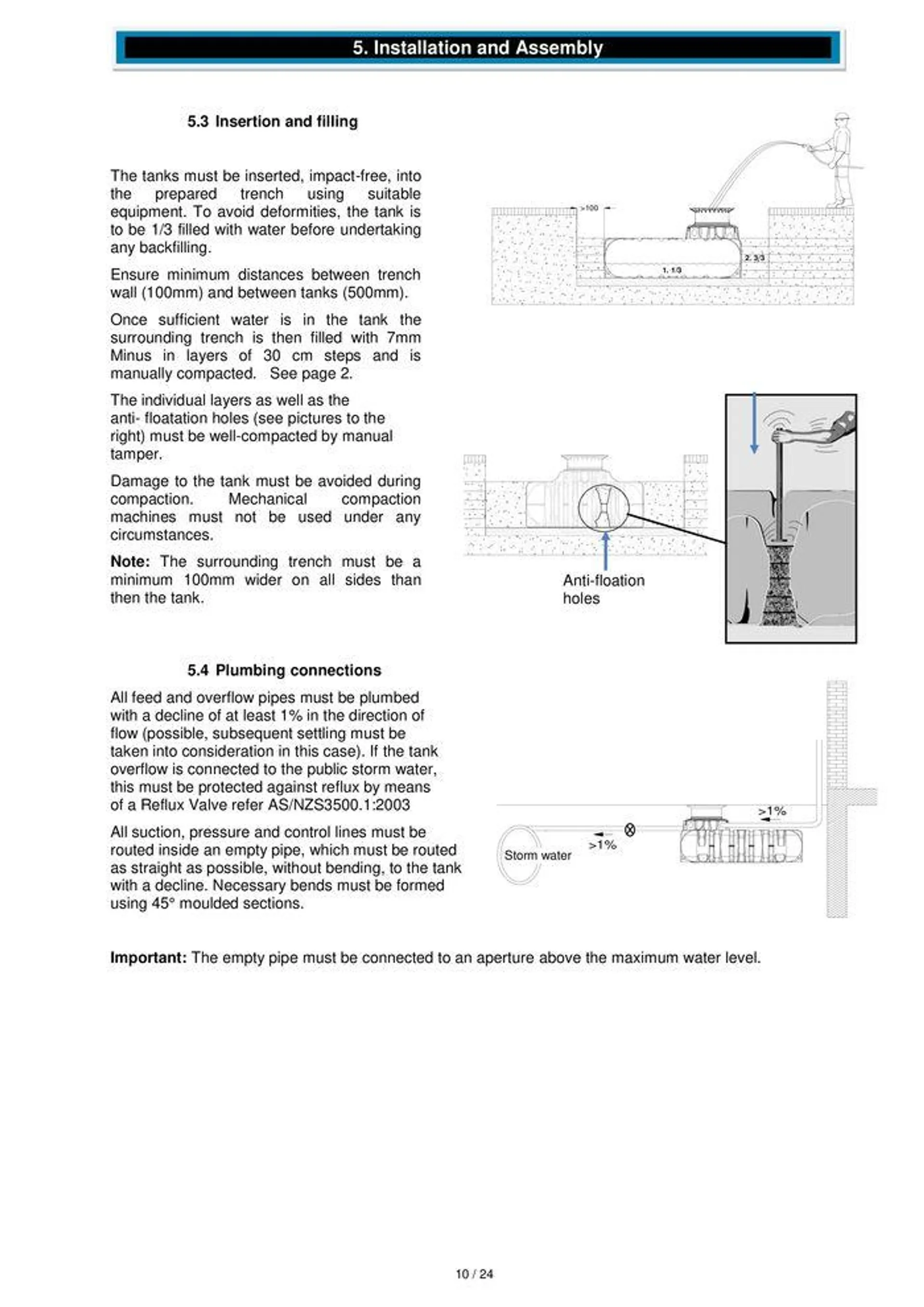 GRAF Underground Storm Water Tanks - Catalogue valid from 22 January to 31 December 2024 - page 10