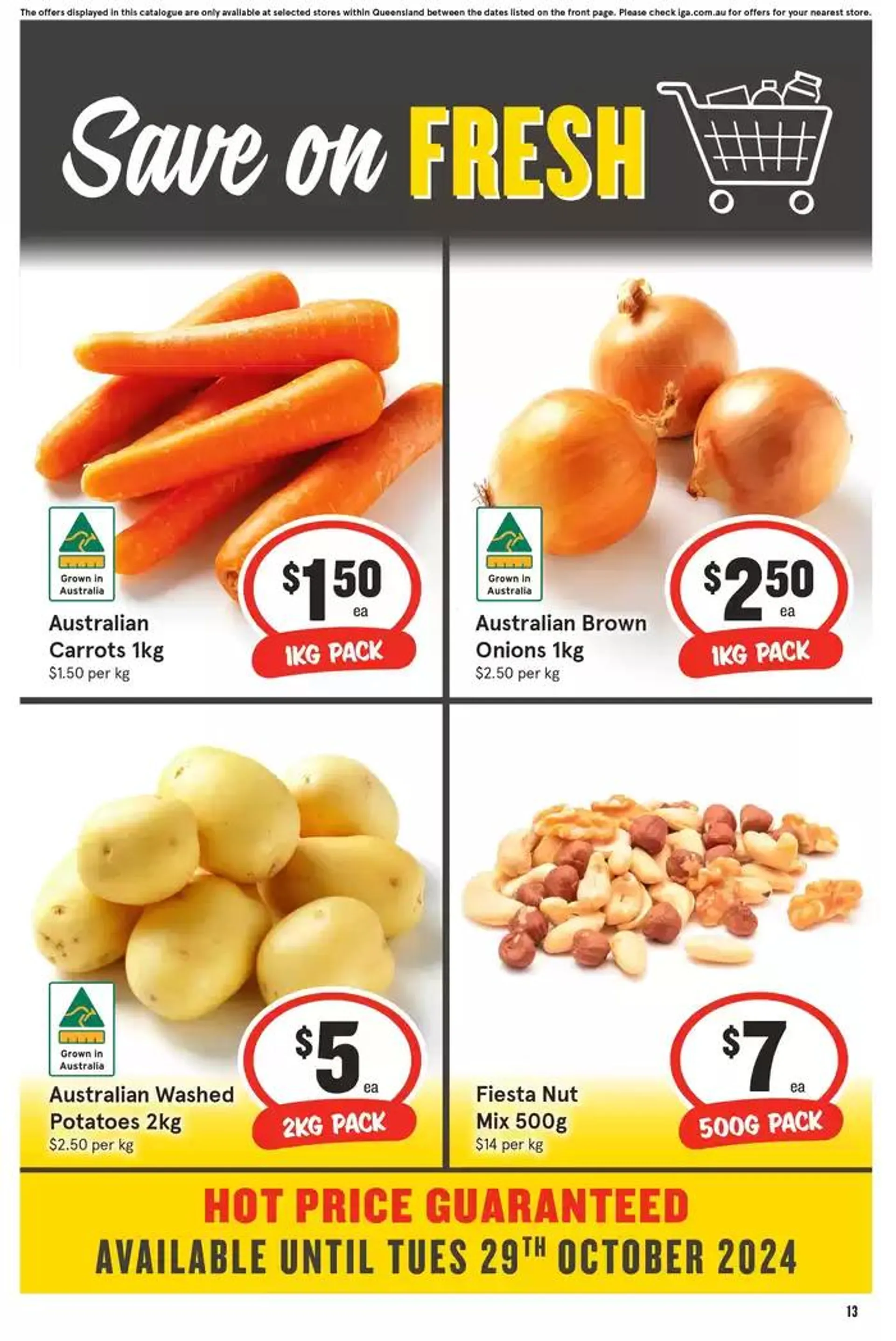 IGA - 1/2 Price - 16/10 - Catalogue valid from 16 October to 22 October 2024 - page 13