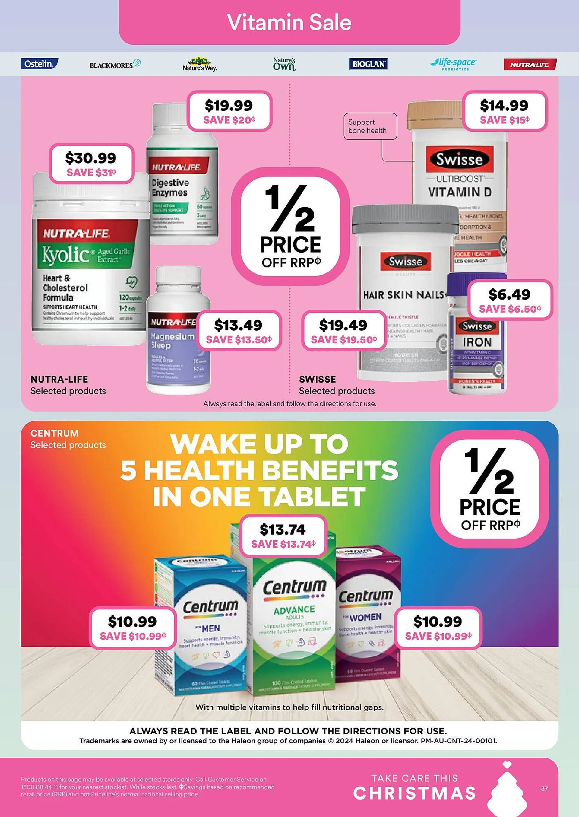 Priceline catalogue - Catalogue valid from 12 December to 24 December 2024 - page 38