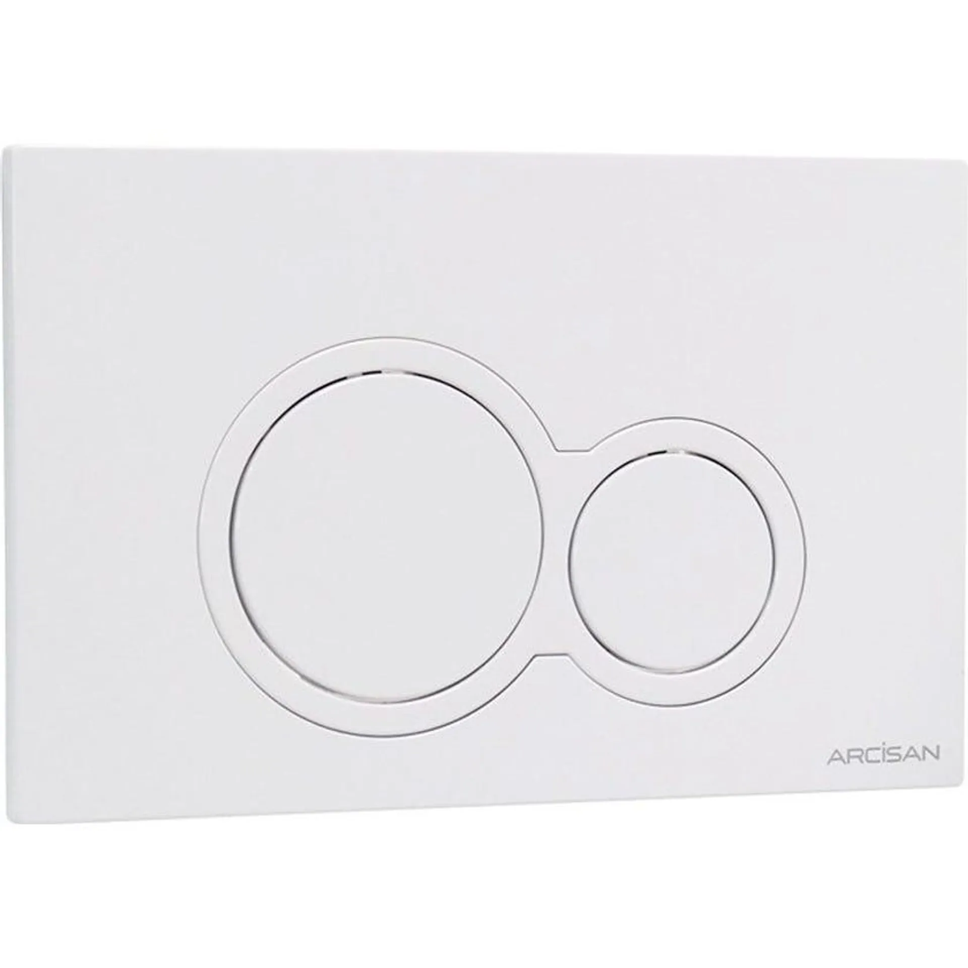 Arcisan KB04470GW Kibo Gloss White Flush Plate