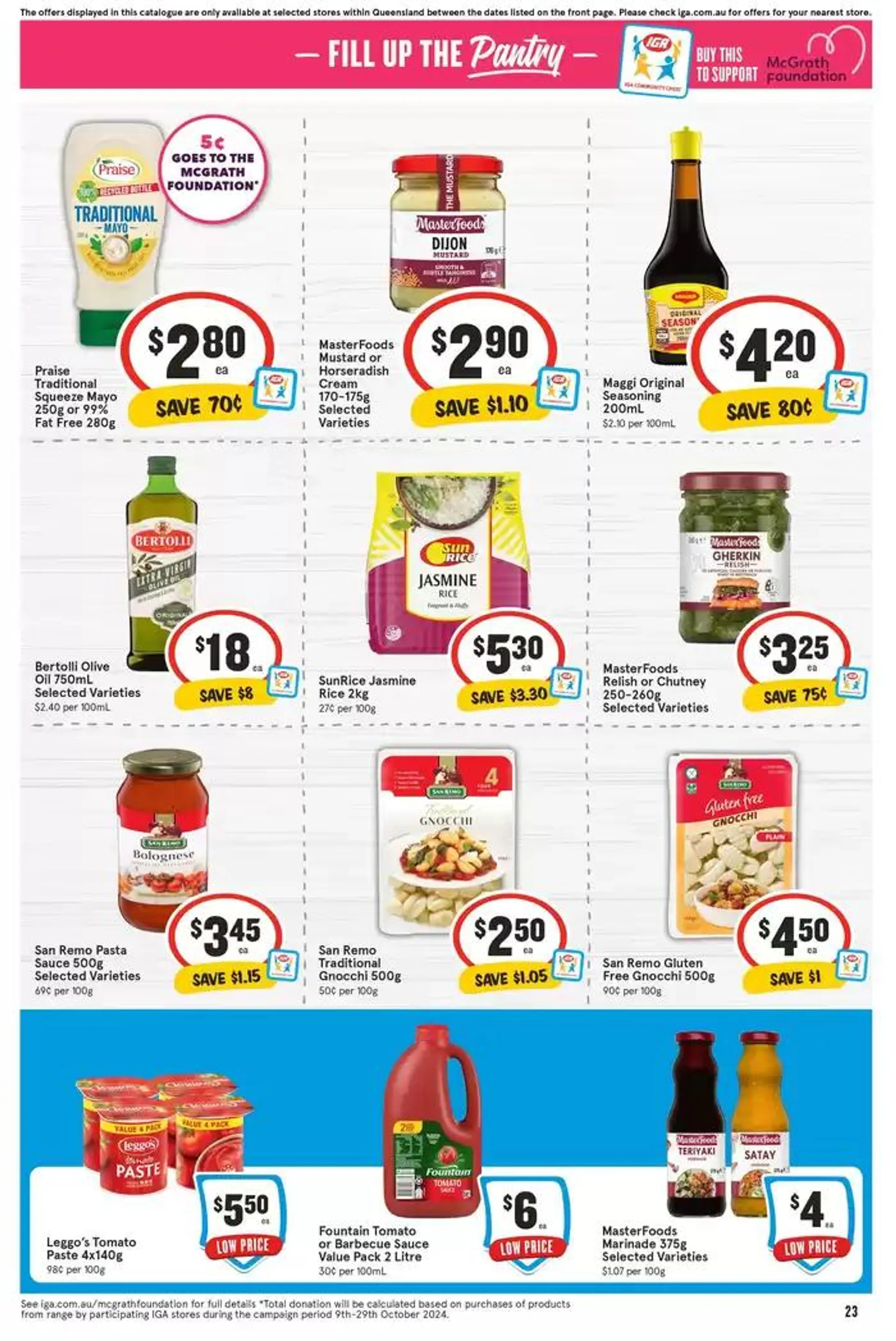 IGA - 1/2 Price - 16/10 - Catalogue valid from 16 October to 22 October 2024 - page 23