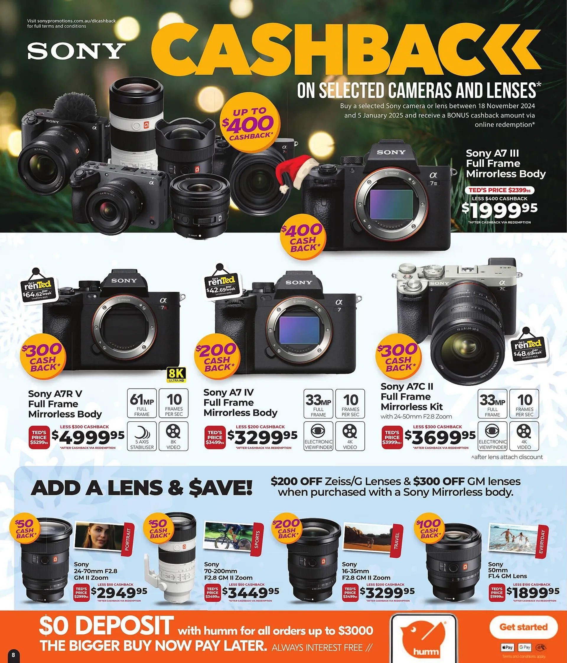 Teds Cameras catalogue - Catalogue valid from 5 December to 20 December 2024 - page 8