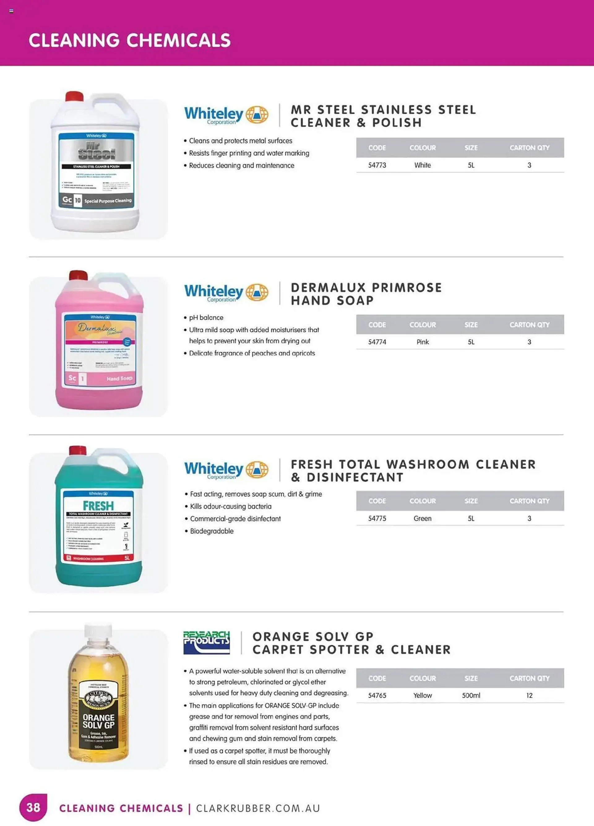 Clark Rubber catalogue - Catalogue valid from 5 May to 3 October 2025 - page 38