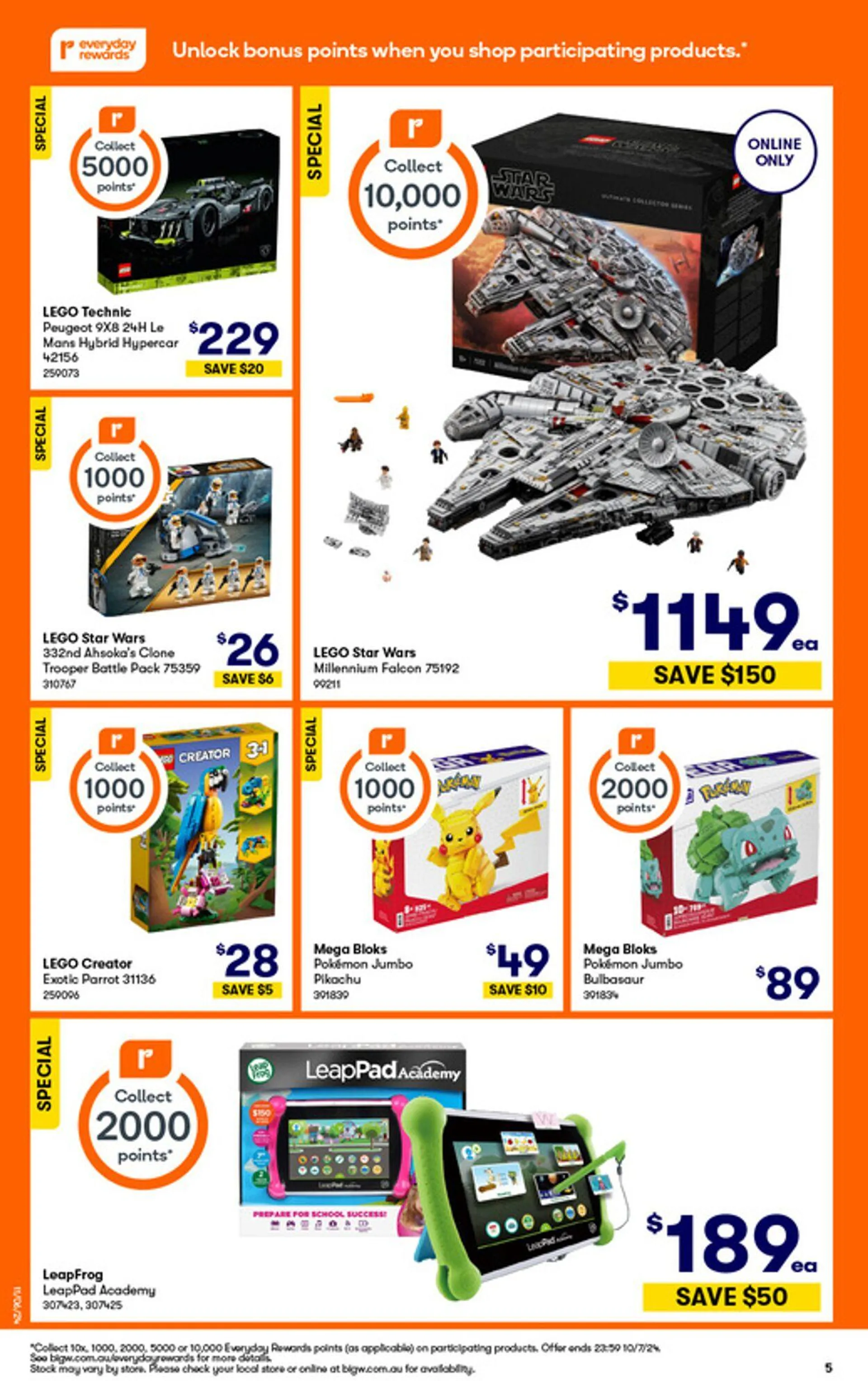 BIG W Current catalogue - Catalogue valid from 12 February to 26 February 2025 - page 5